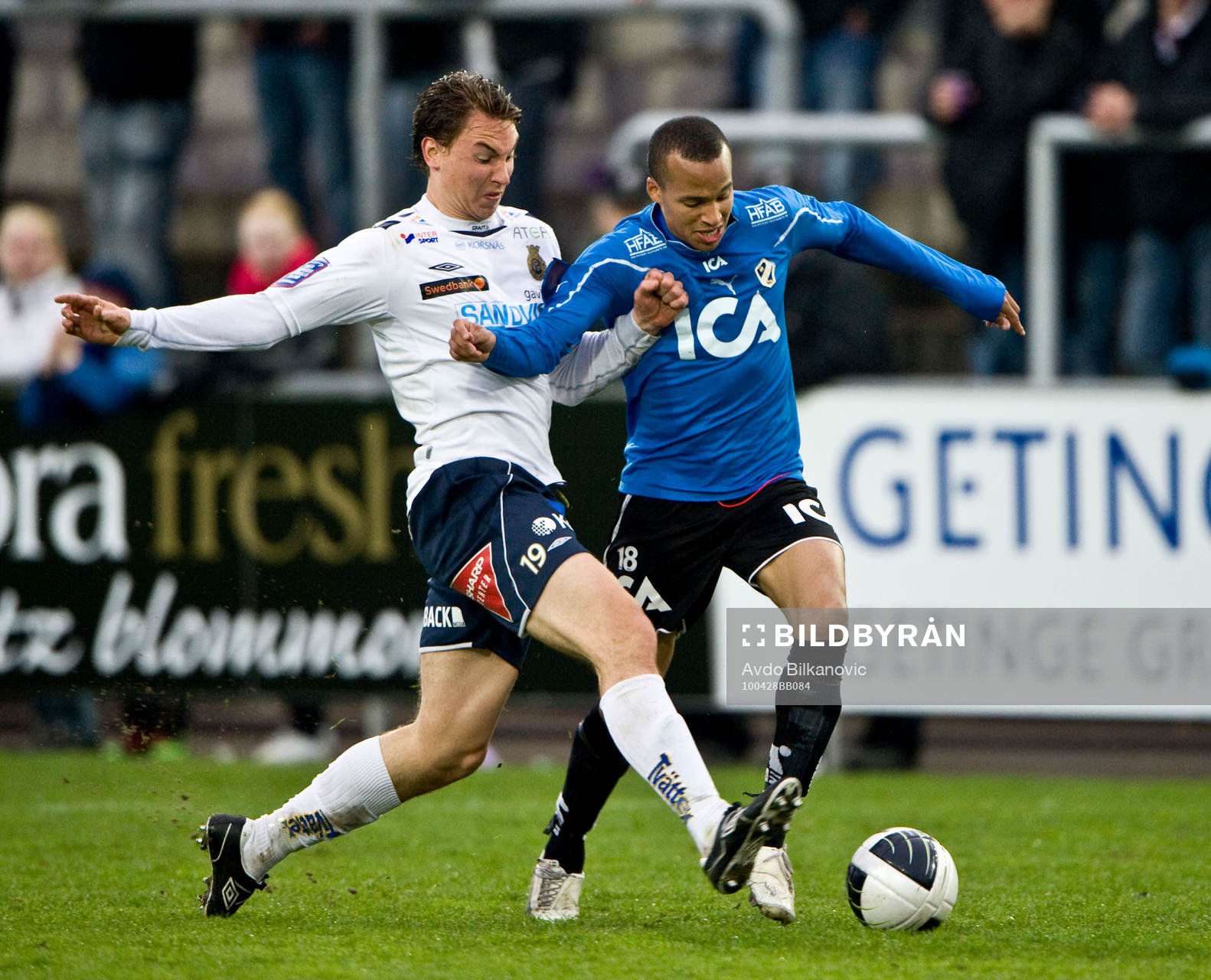 Marcus Hansson, Gefle och Marcus Olsson, Halmstad