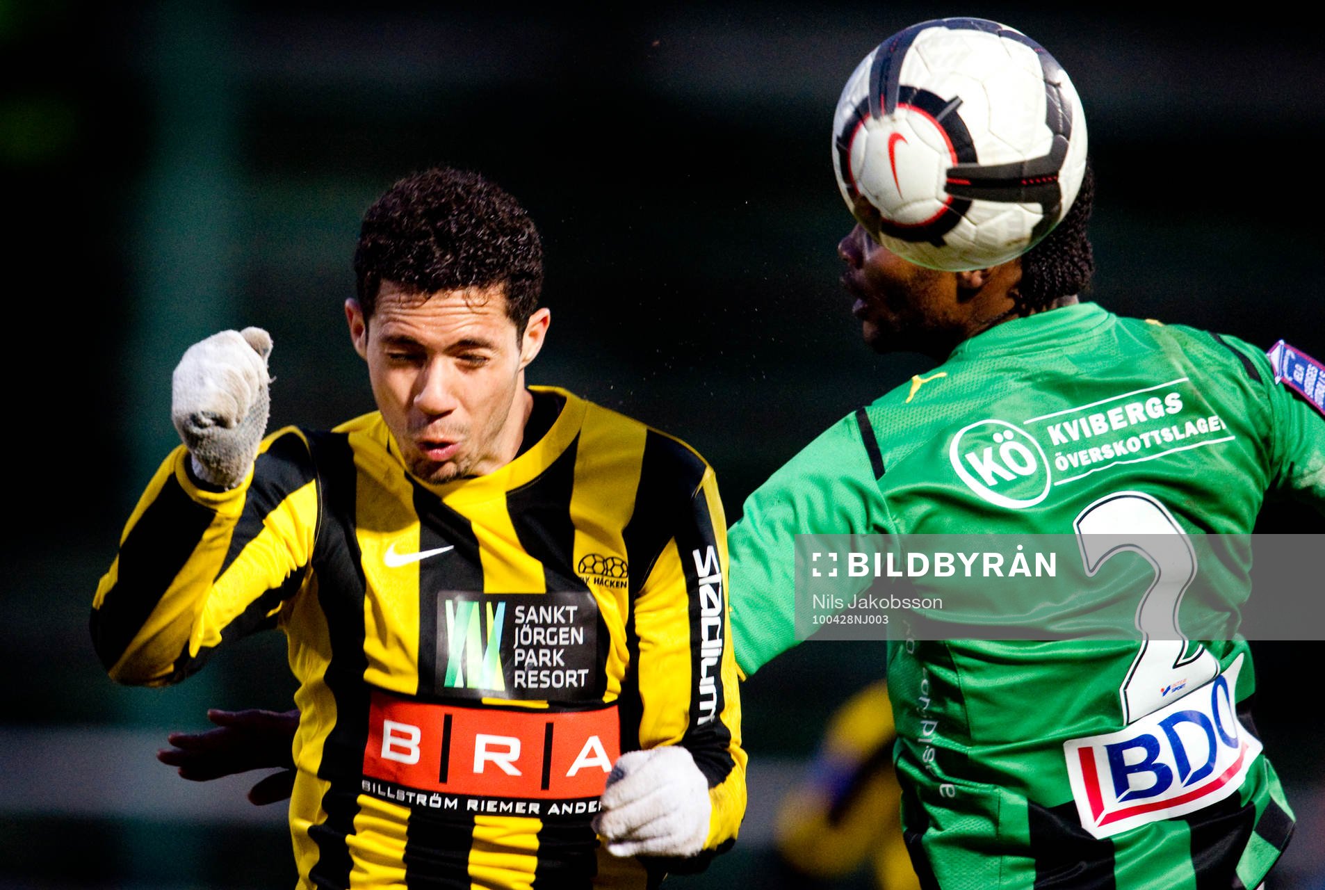 Vinicius, Häcken, Richard Ekunde, GAIS