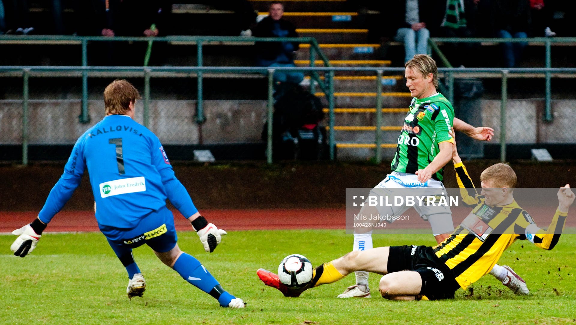 Christoffer Källqvist, målvakt, Tom Söderberg, Häcken,