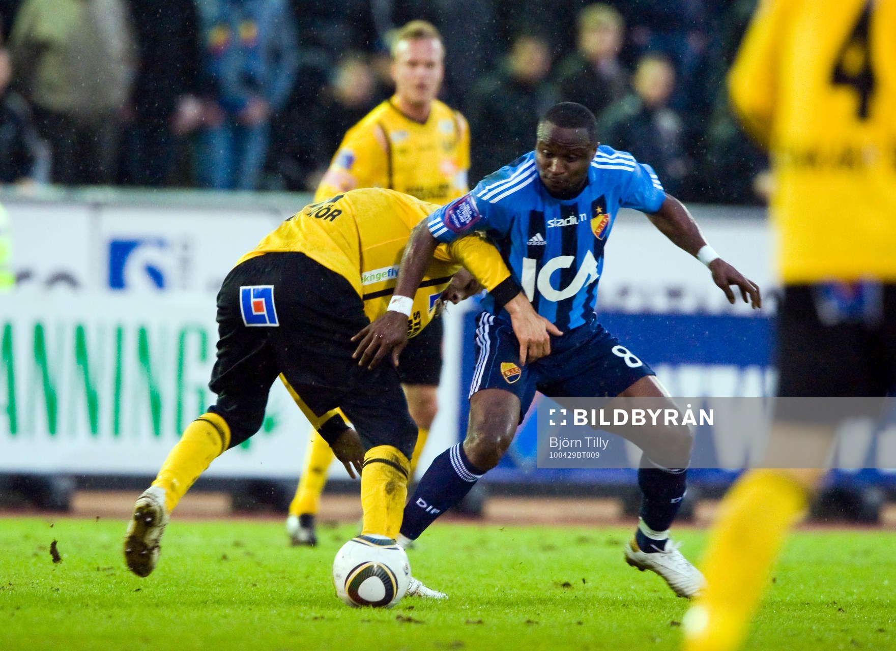 Tobias Grahn, Mjällby och Prince ikpe Ekong, Djurgården