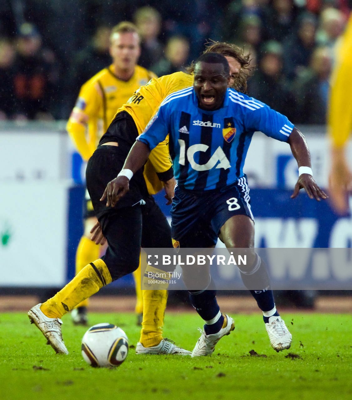 Tobias Grahn, Mjällby och Prince ikpe Ekong, Djurgården