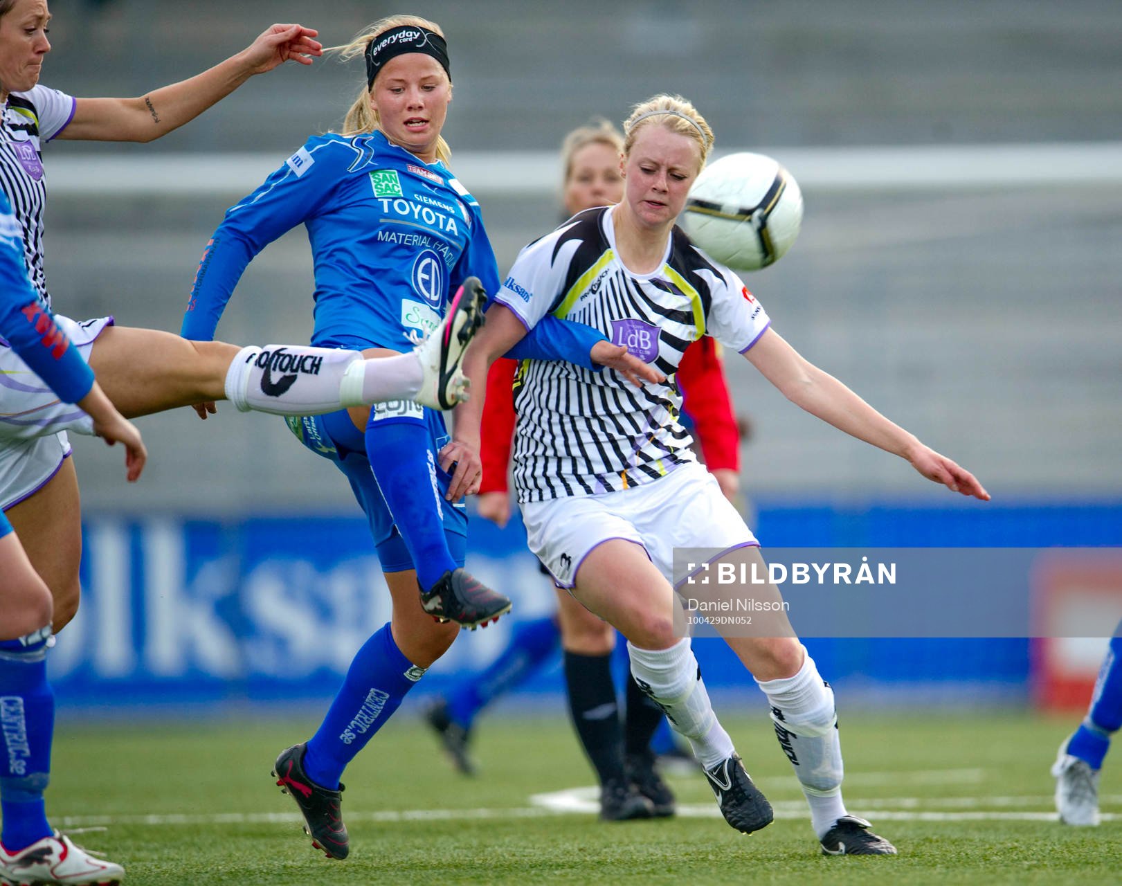 Tilda Heimersson, Linköping och Amanda Ilestedt, Ldb Malmö