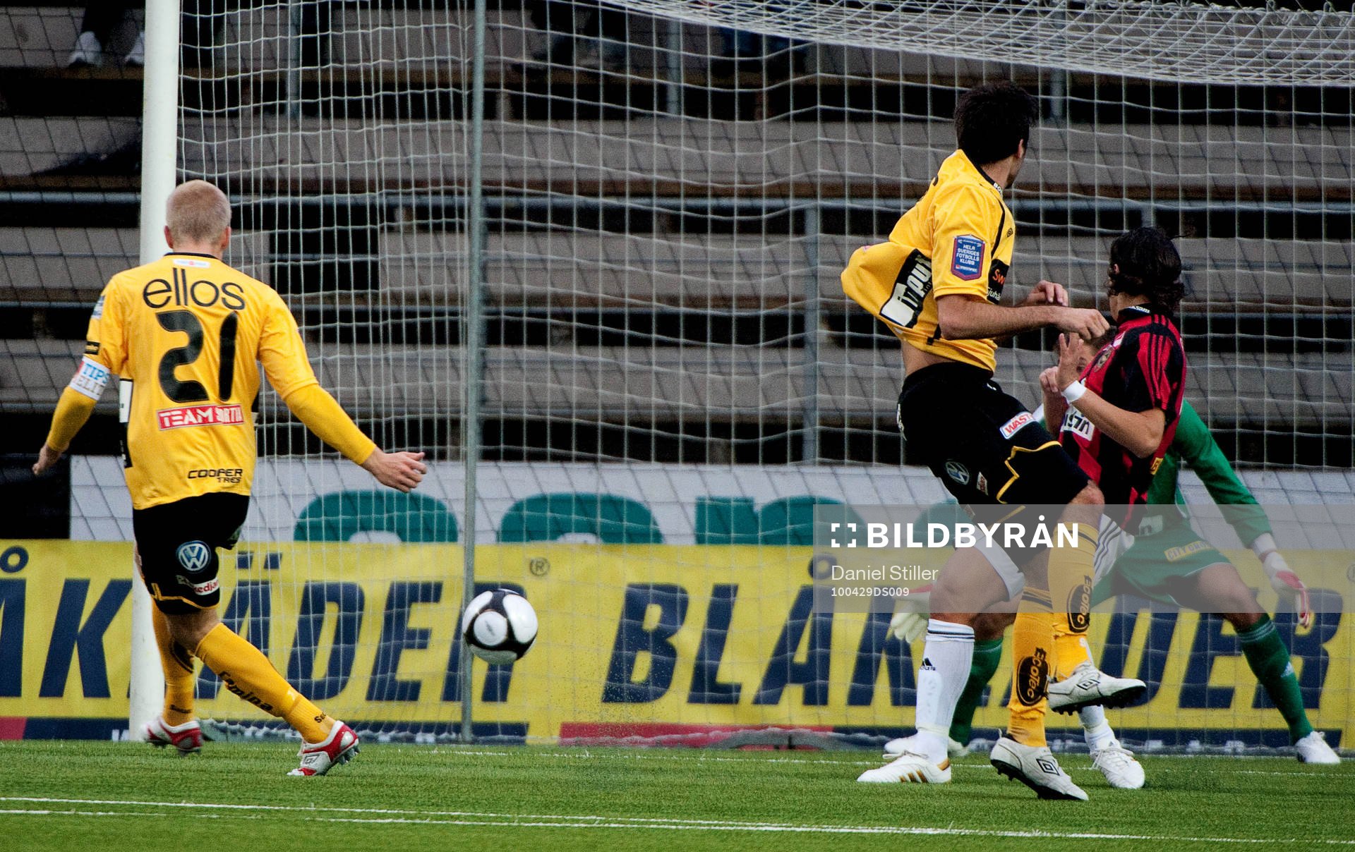 Johan Larsson, Elfsborg, gör 1-0