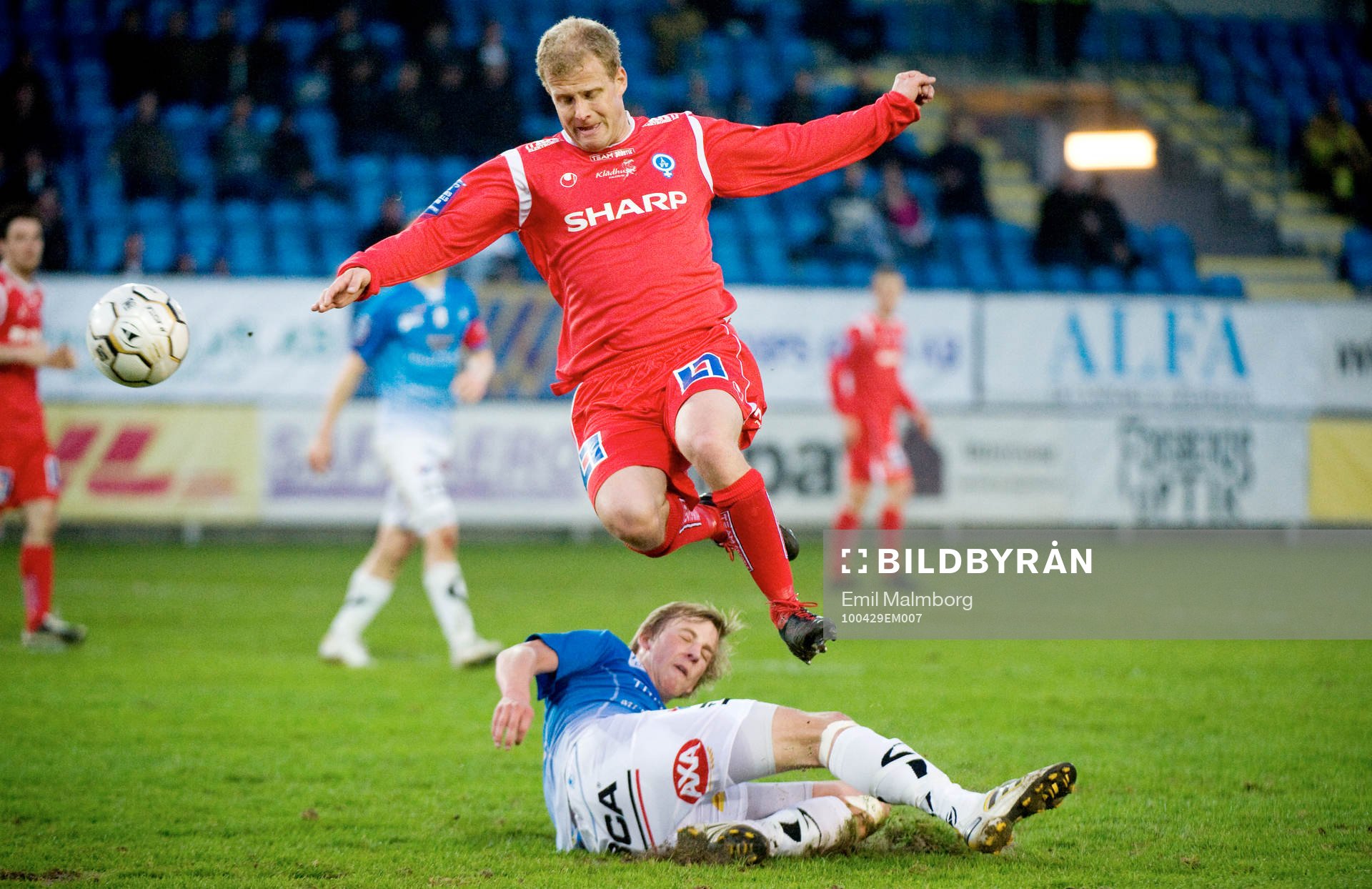 Viktor Svensson, Trelleborg och Kristian Bergström,