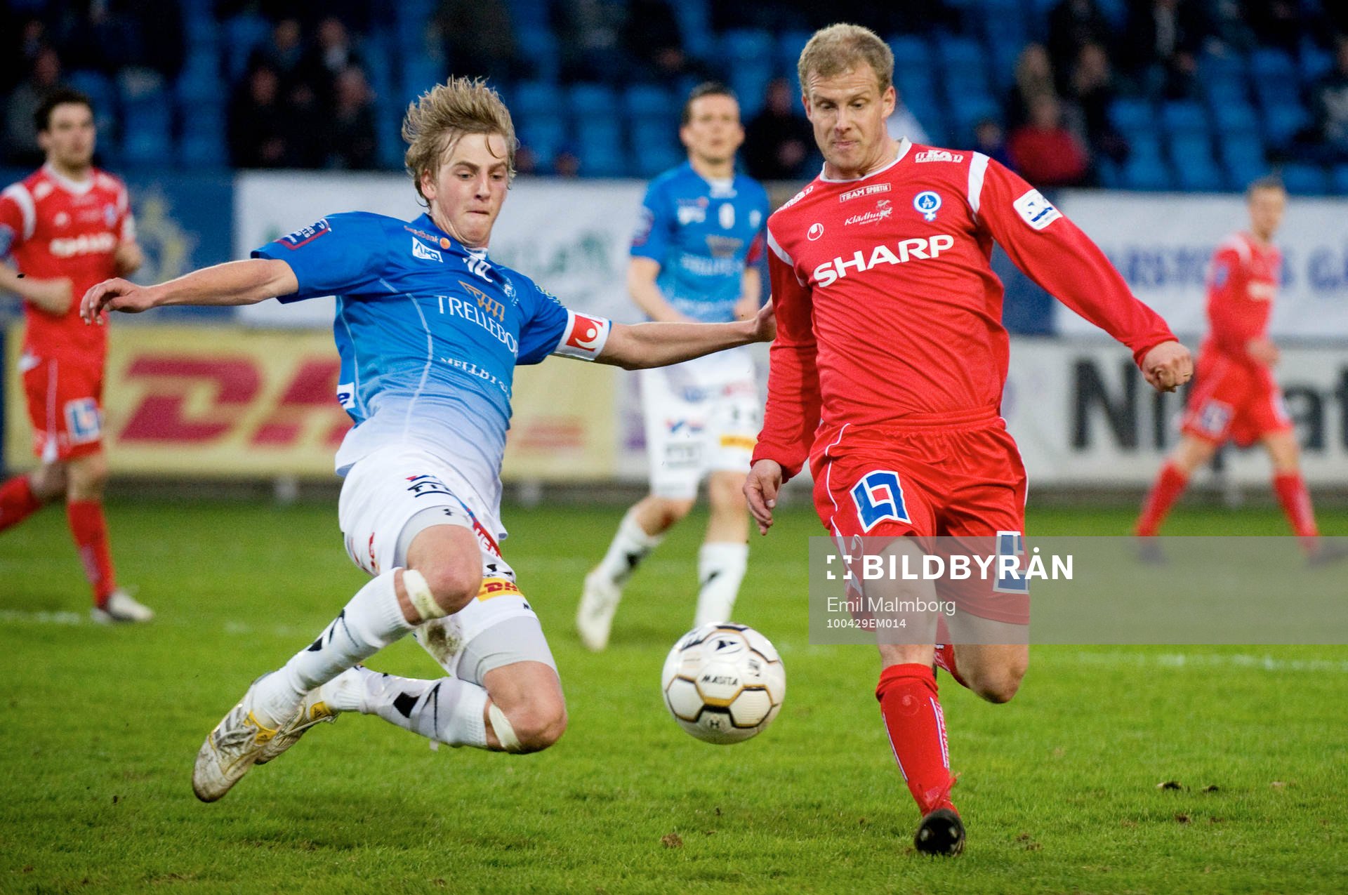 Viktor Svensson, Trelleborg och Kristian Bergström,