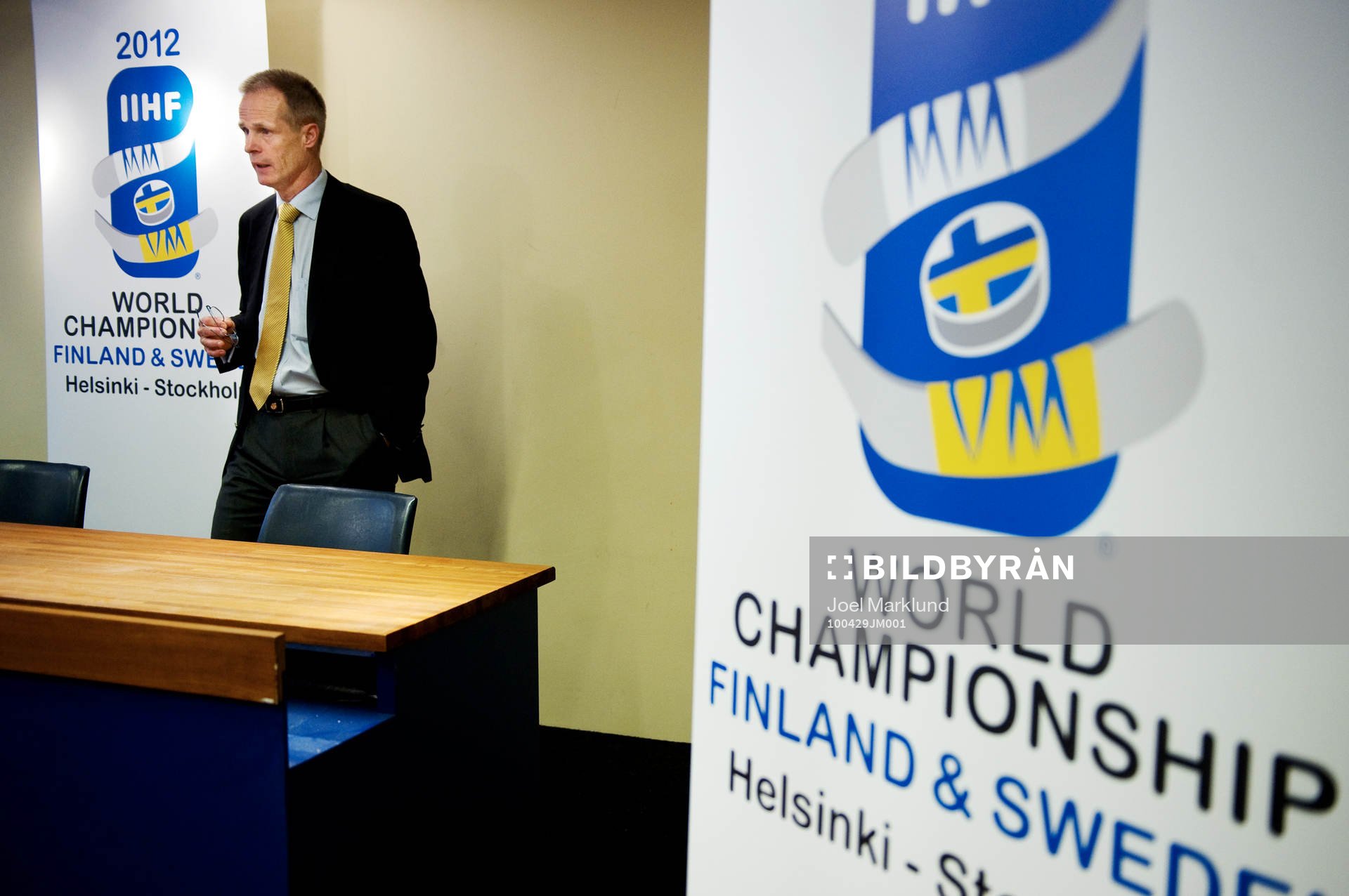 Christer Englund, ordförande Ishockeyförbundet,