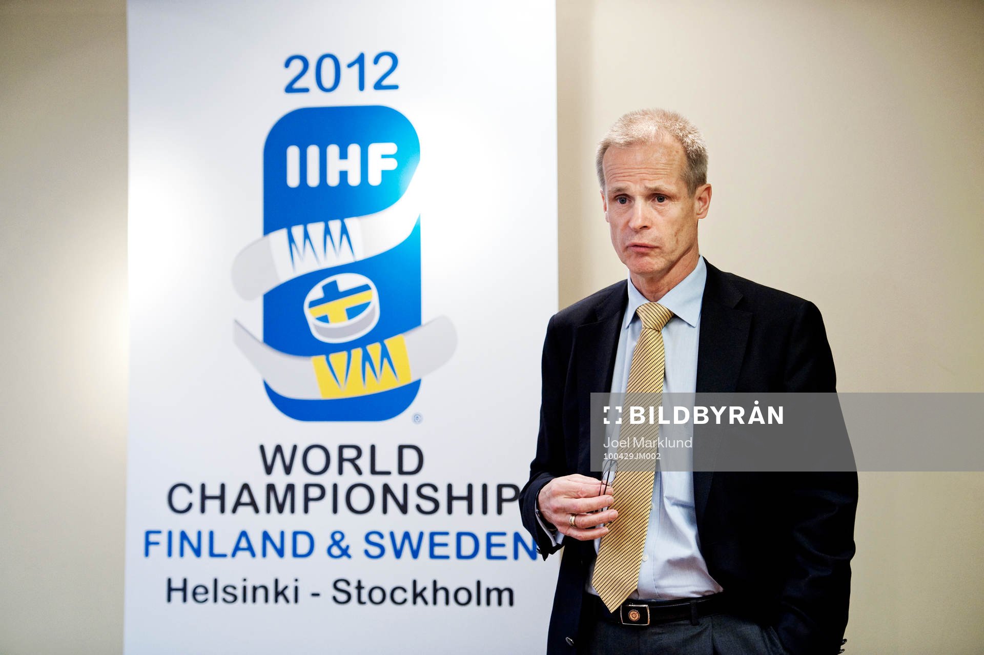 Christer Englund, ordförande Ishockeyförbundet,