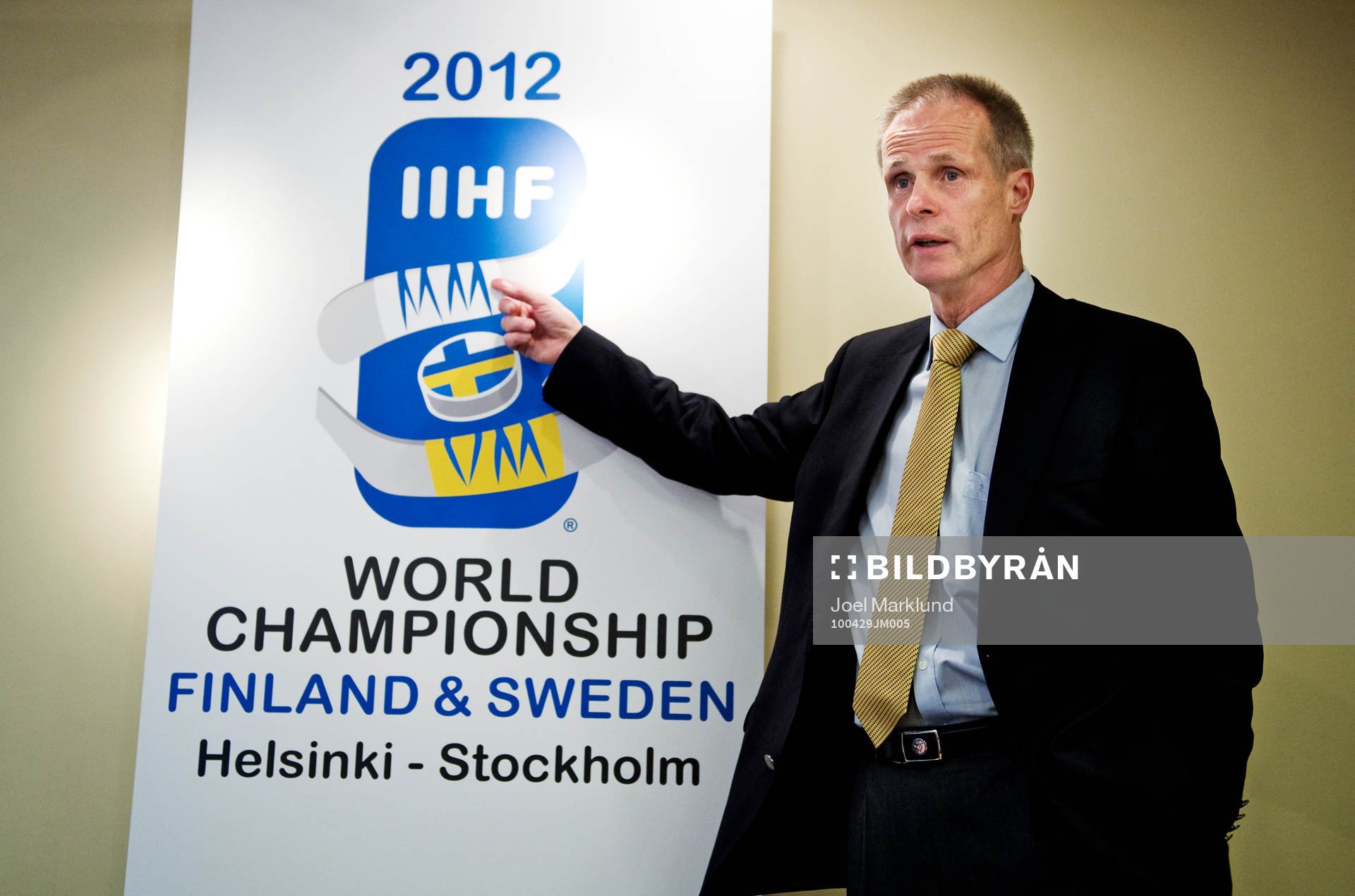 Christer Englund, ordförande Ishockeyförbundet,