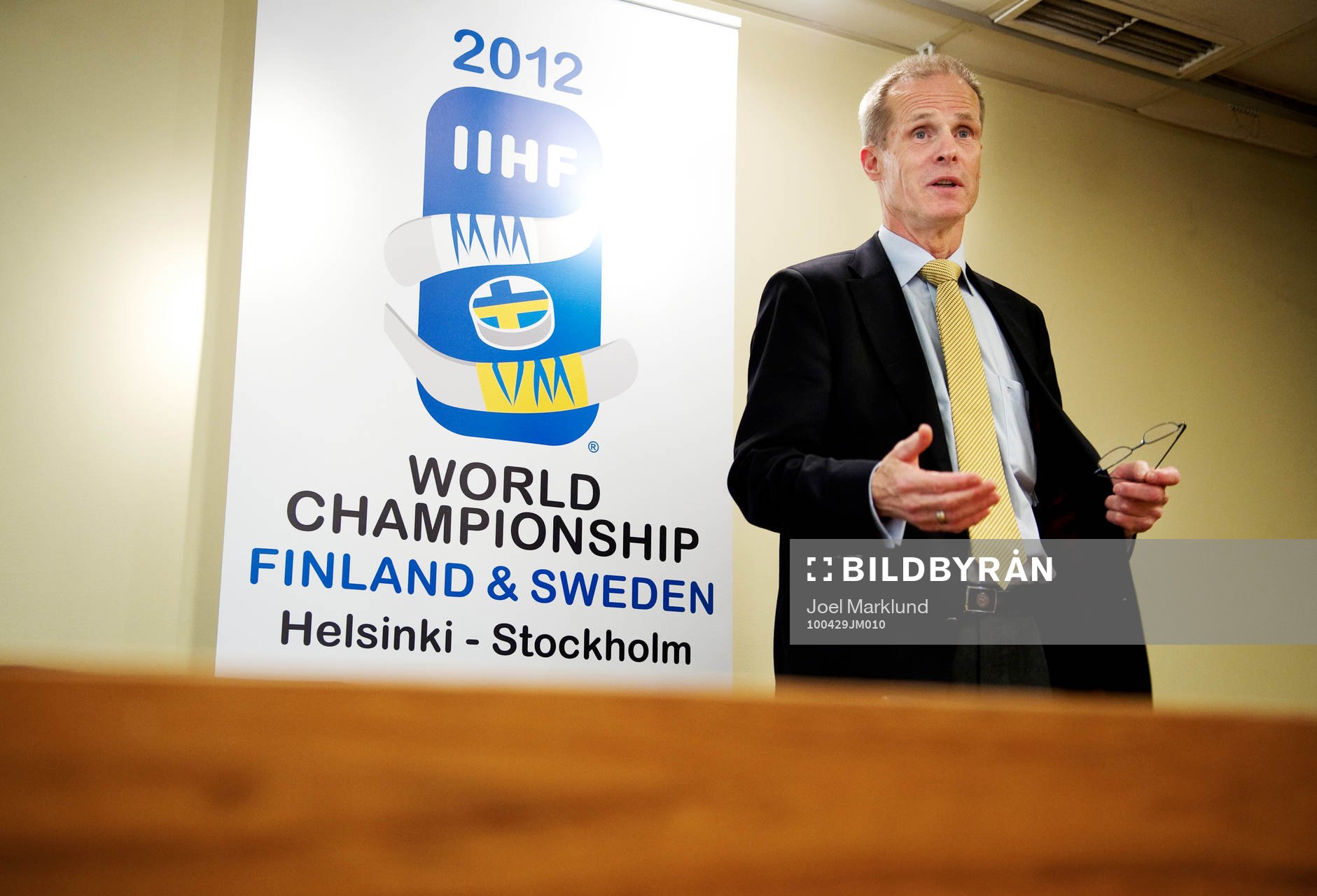 Christer Englund, ordförande Ishockeyförbundet,