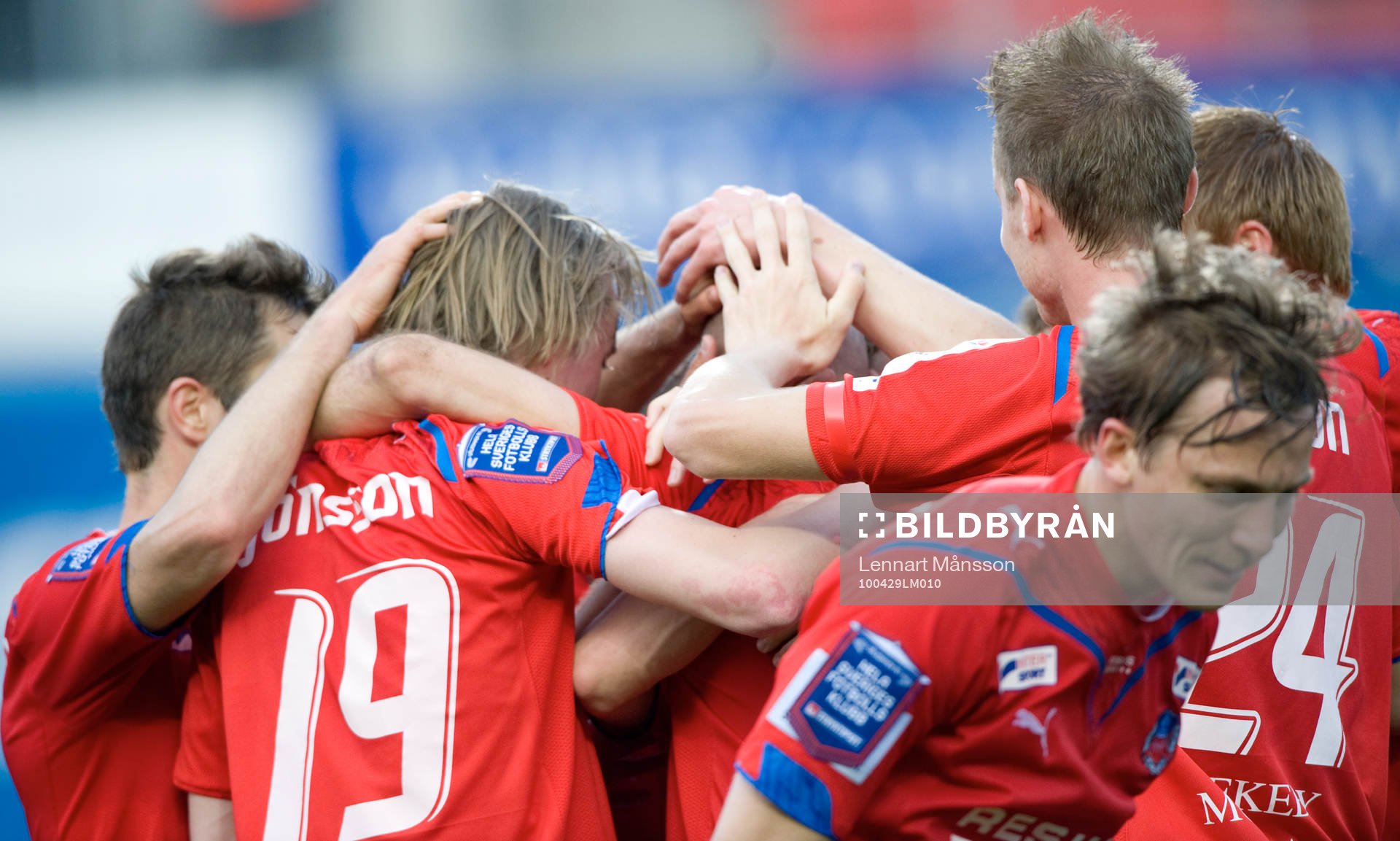 1-0 Mattias Lindström, Helsingborg (Jubel)