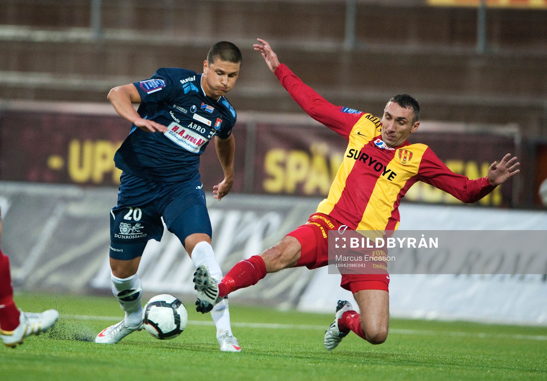 Luka Mijaljevic, Örgryte och Dinko Felic, Syrianska