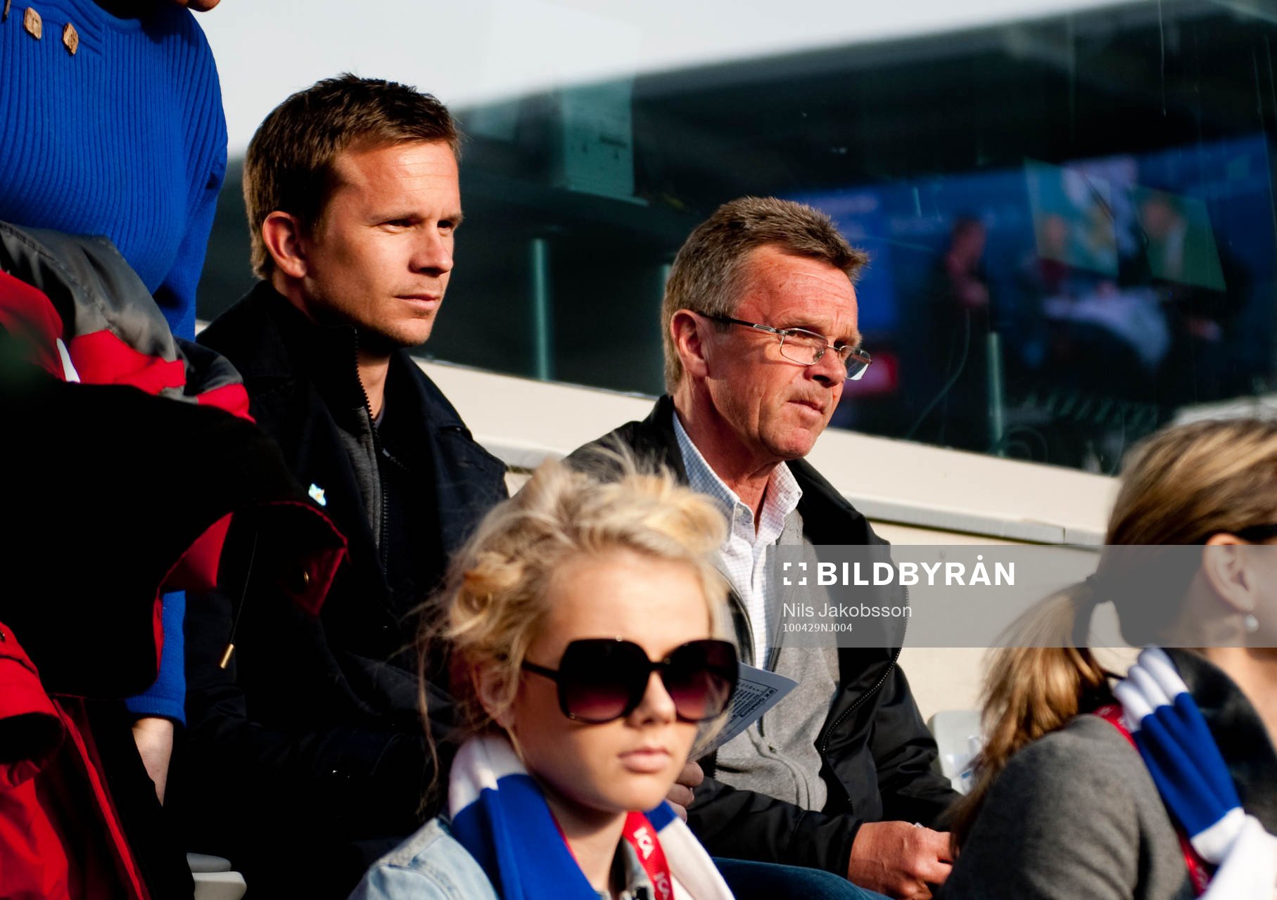 Tobias Linderoth och Anders Linderoth på Gamla Ullevis