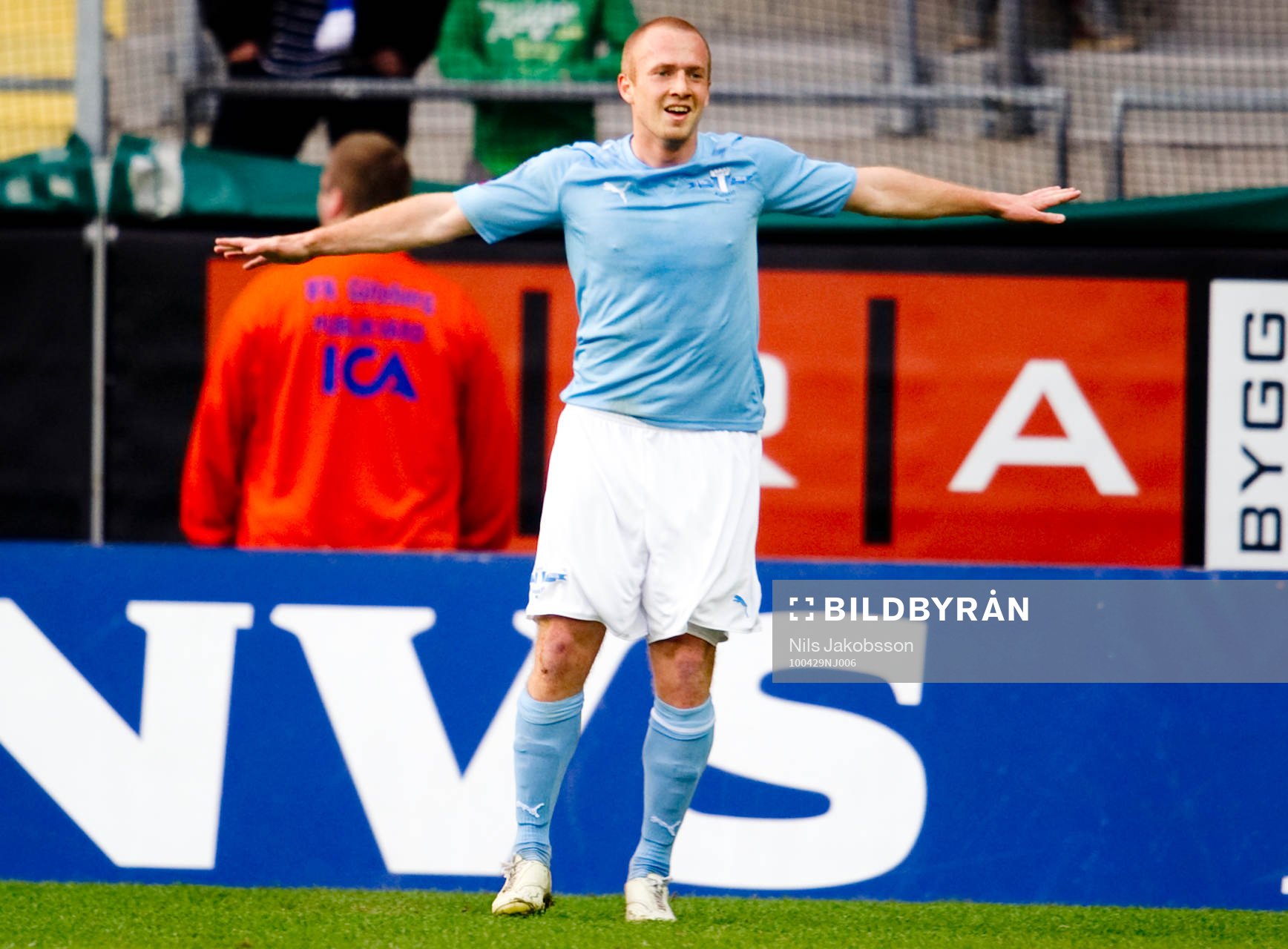 Daniel Larsson, Malmö FF, jubel