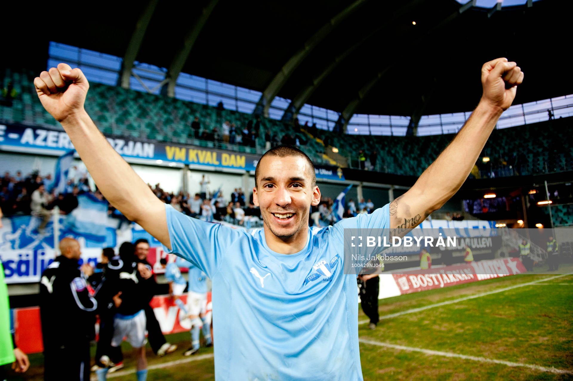 Guillermo Molins, Malmö FF, jubel