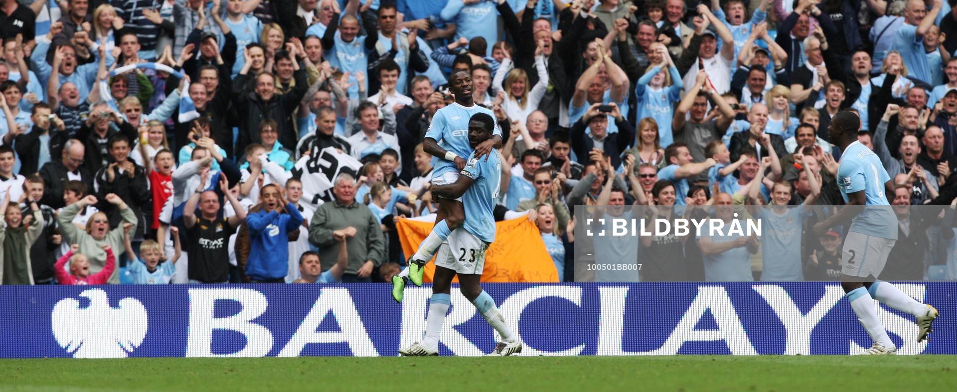 Fotboll, engelsk, Premier League, Manchester City - Aston