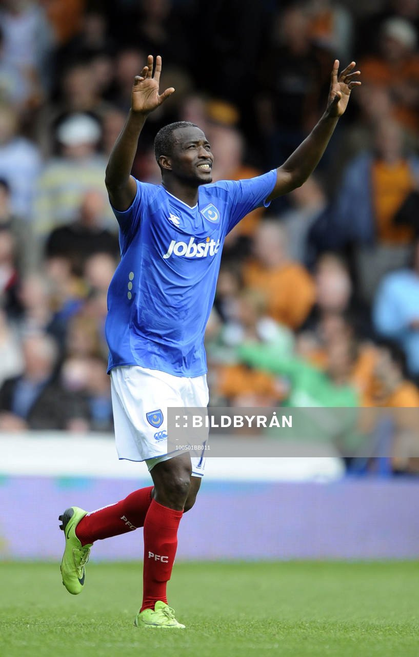 Fotboll, engelsk, Premier League, Portsmouth -