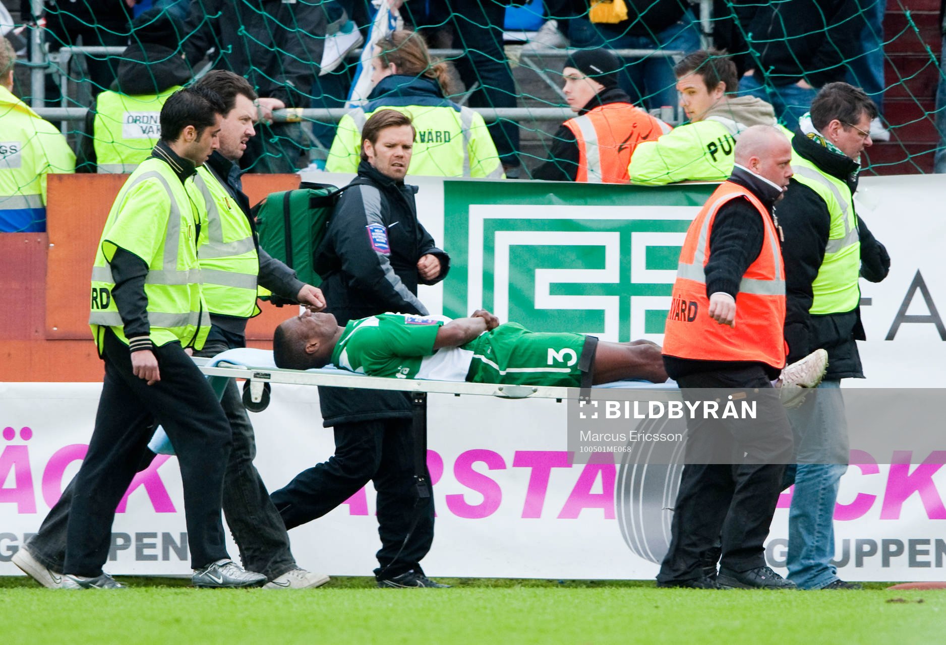 Jose Monteiro de Macedo, Hammarby fick bäras av med bår