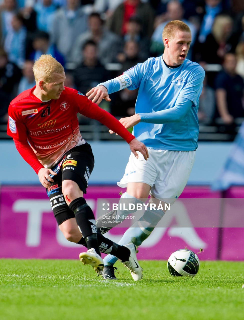 Magnus Andersson, Trelleborg och Pontus Jansson, Malmö