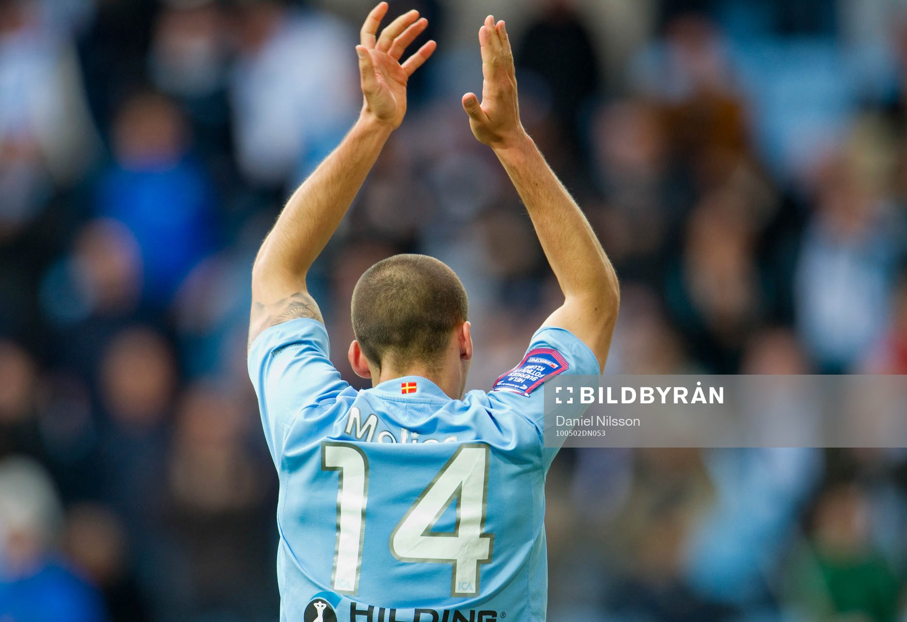 Fotboll, Allsvenskan, Guillermo Molins, Malmö FF. Jubel