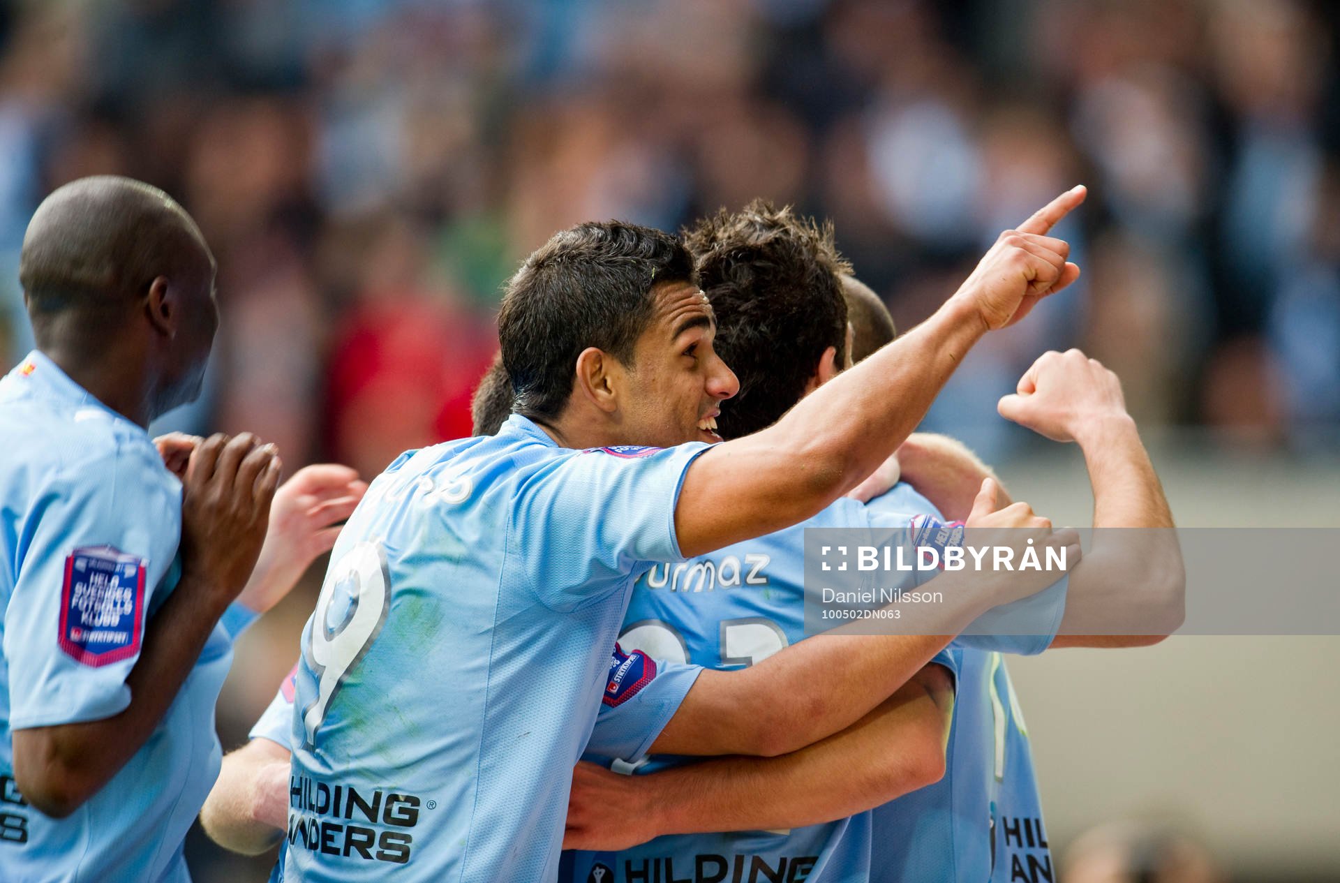 Wilton Figueiredo och Malmö jubel