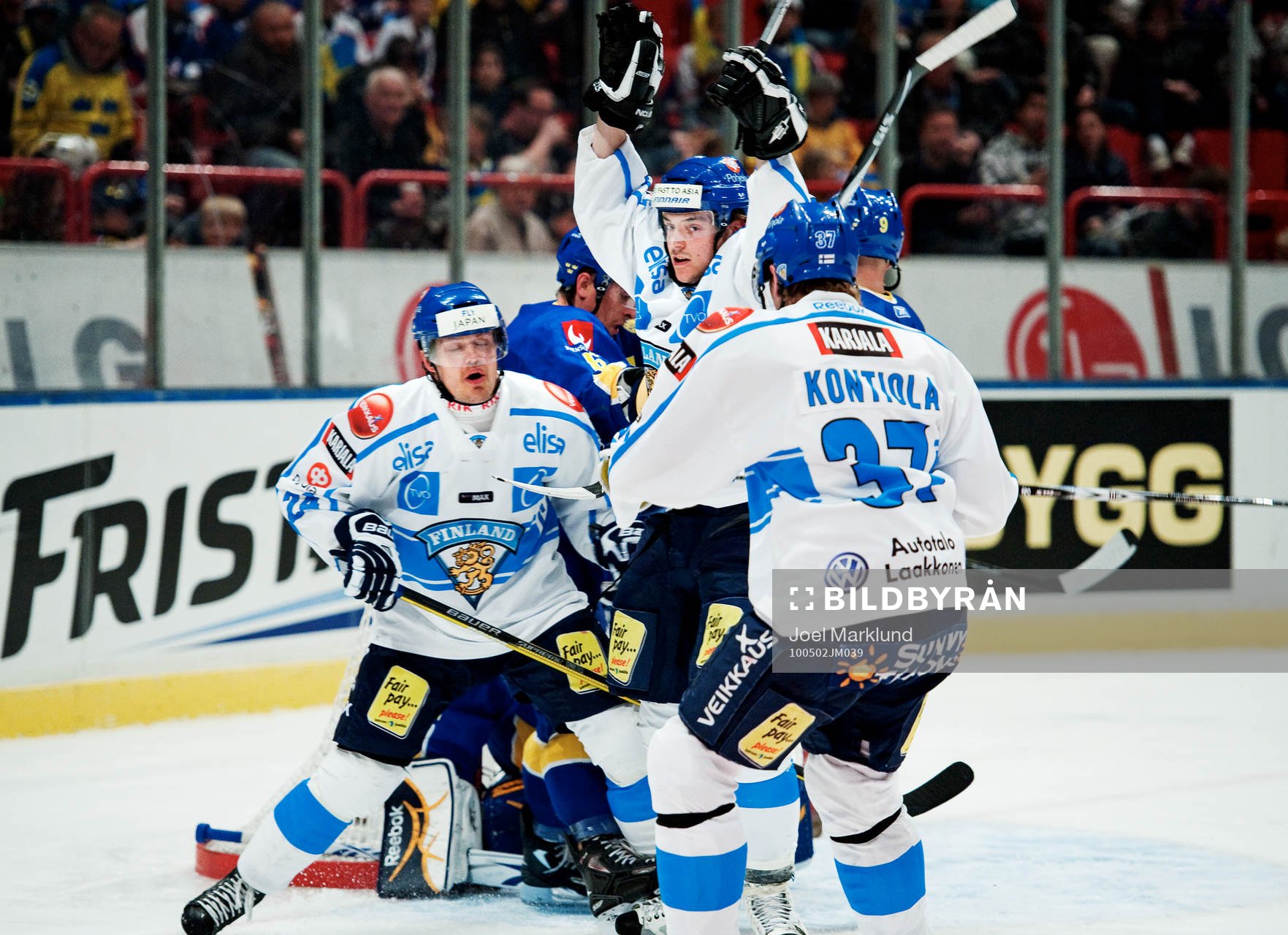 Juhamatti Aaltonen, Finland, jubel