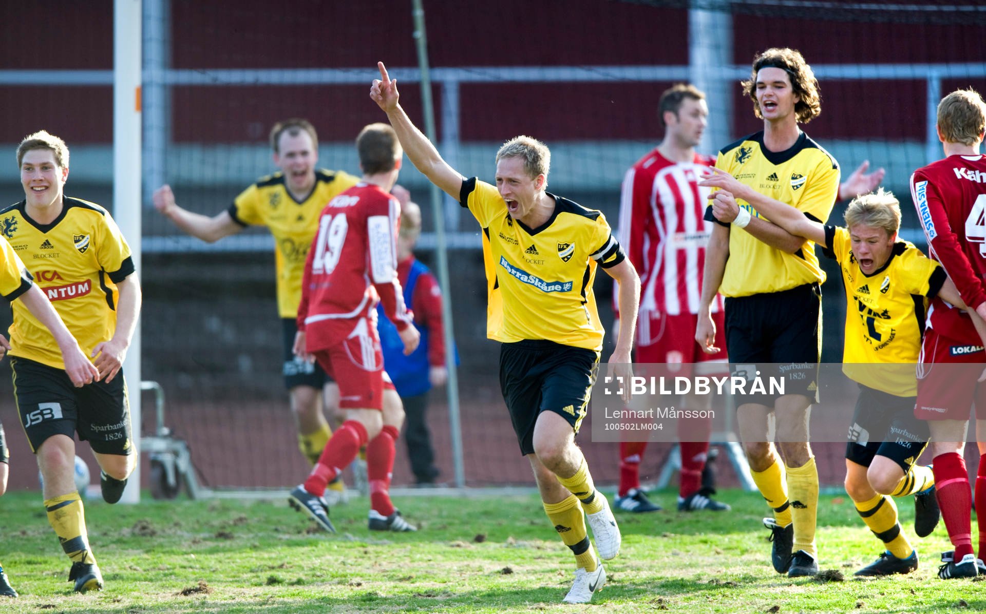 2-2, måljubel, jubel, Bobby Alm Nilsson, Hässleholm