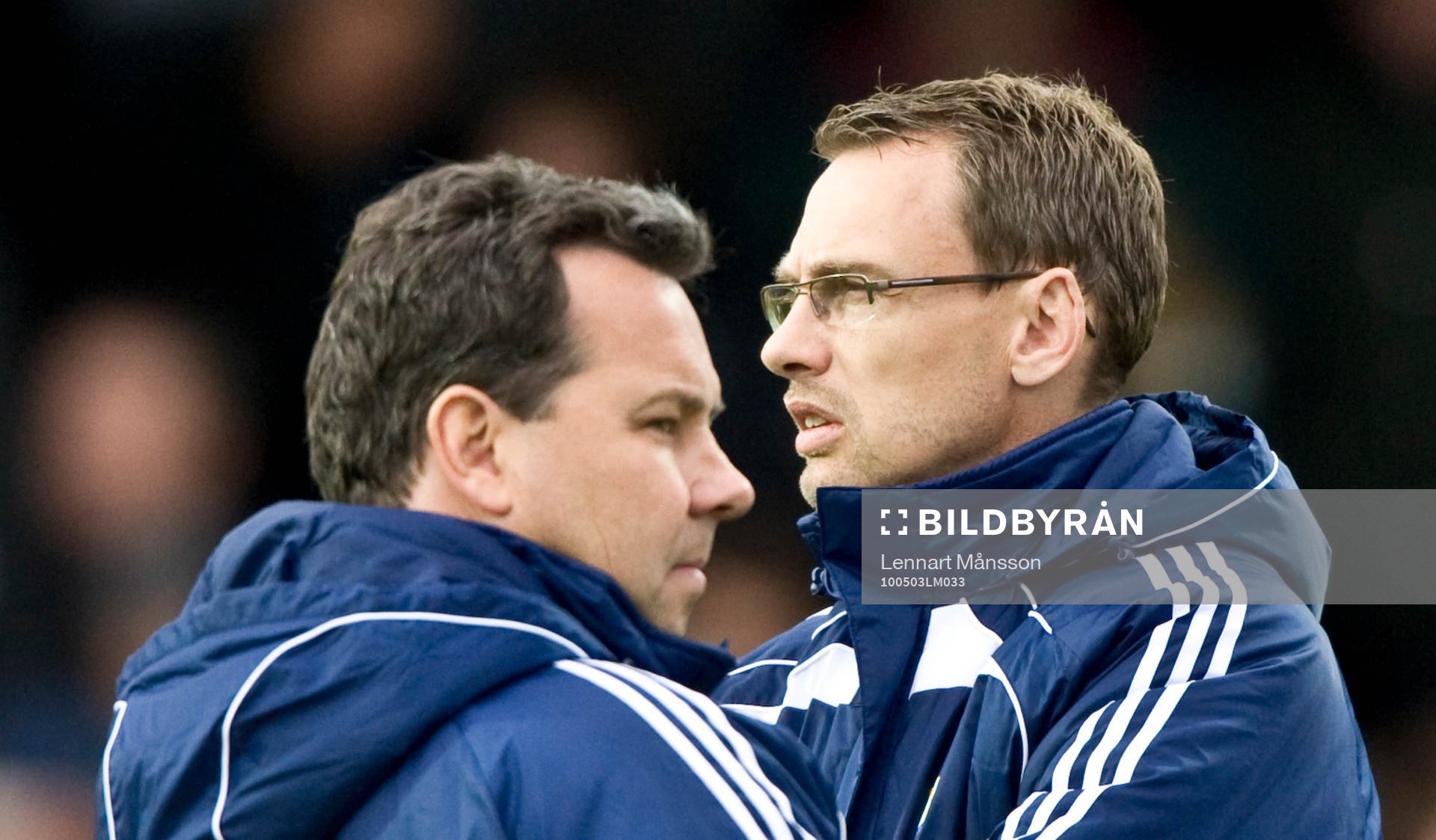 Stefan Rehn och Jonas Olsson, tränare