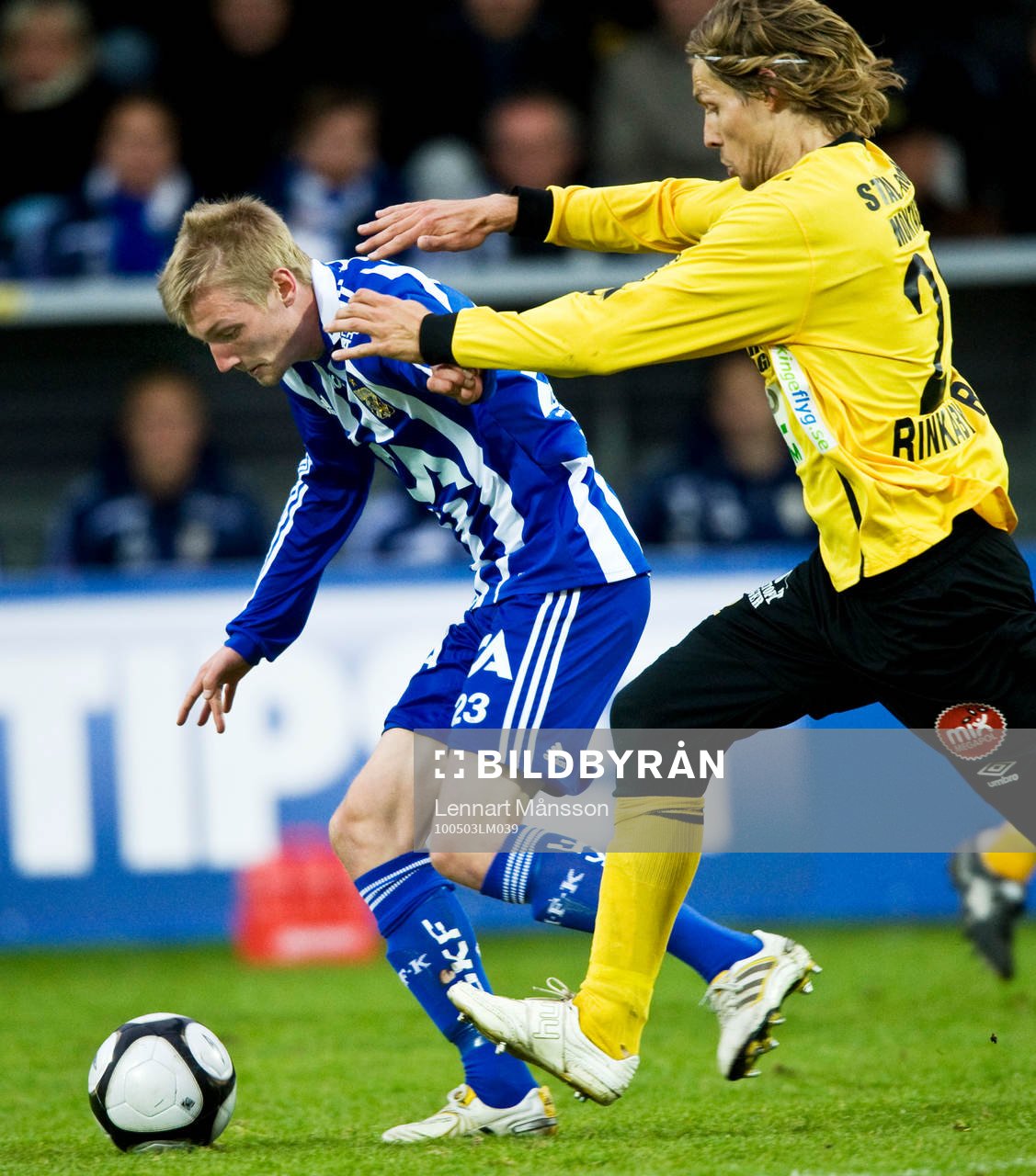 Sebastian Eriksson, Göteborg och Tobias Grahn, Mjällby