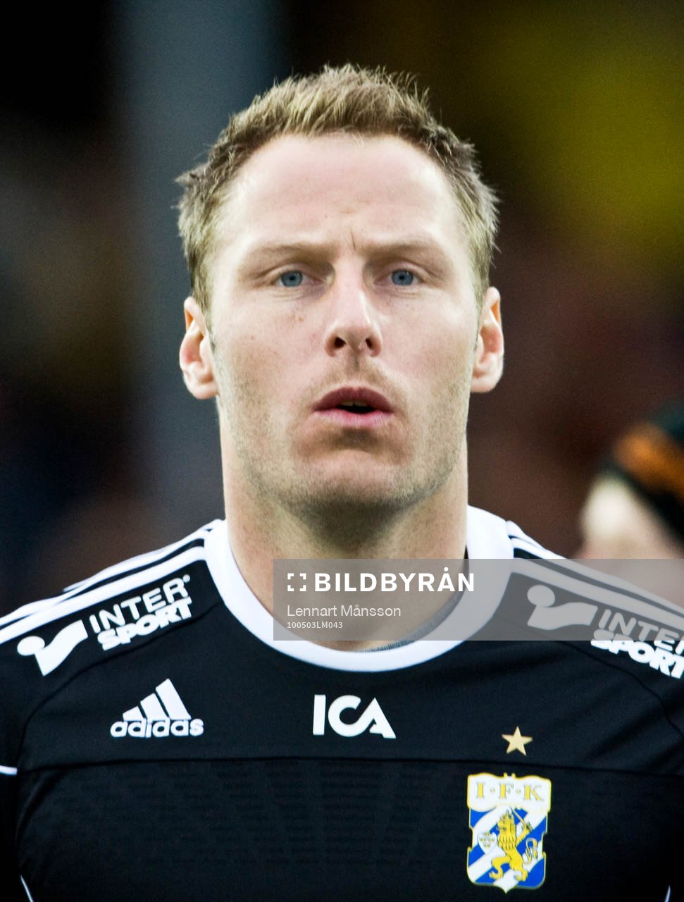 Kim Christensen, målvakt porträtt