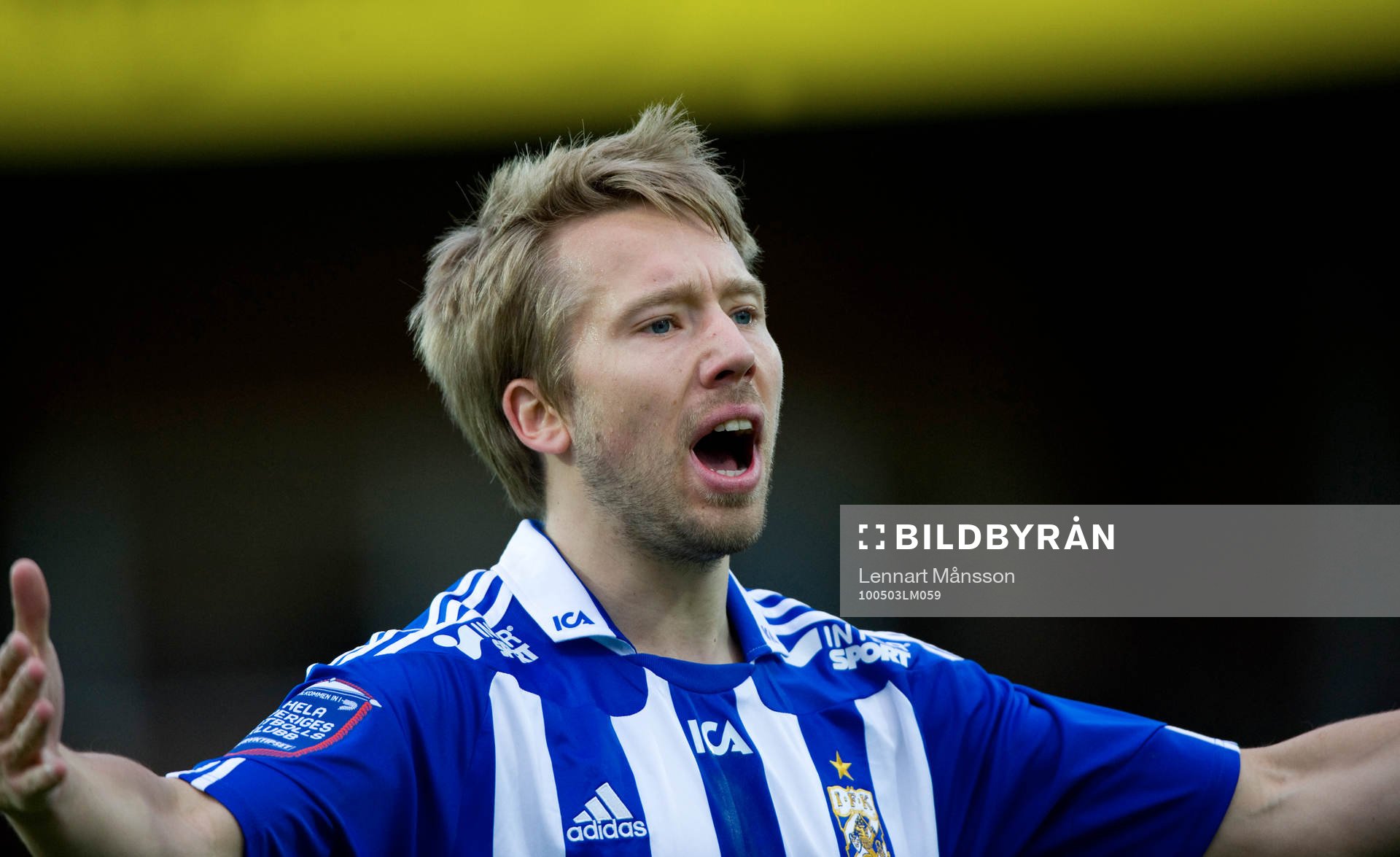 Det bortdömda målet, Mattias Asper erkände att bollen
