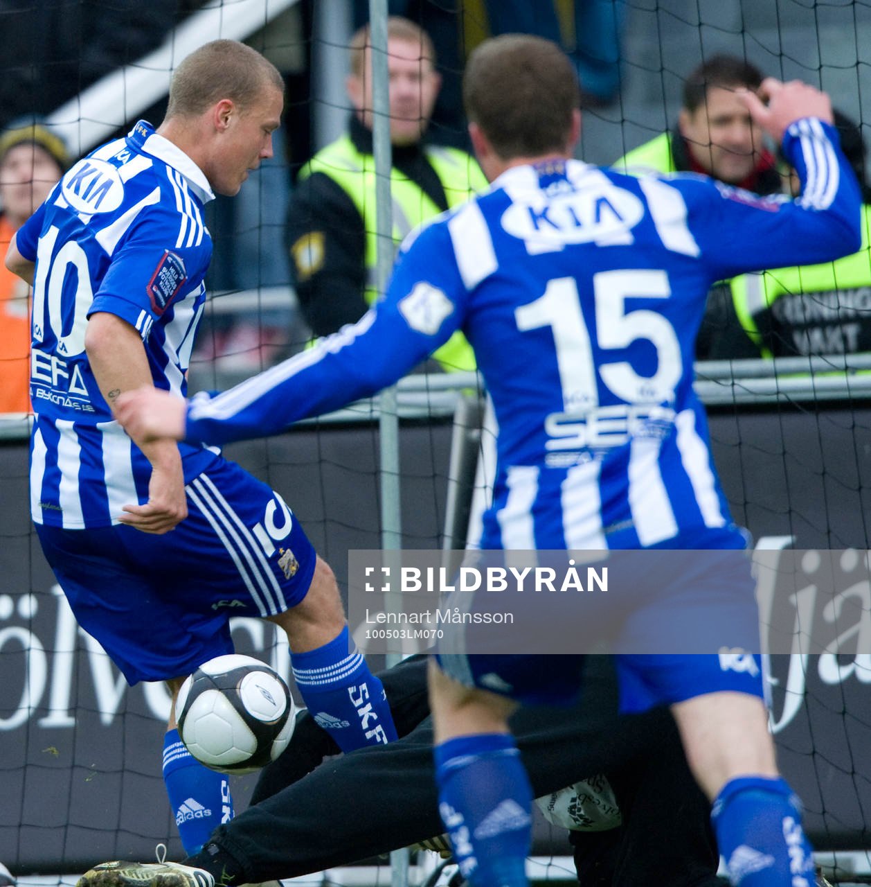 Det bortdömda målet, Mattias Asper erkände att bollen