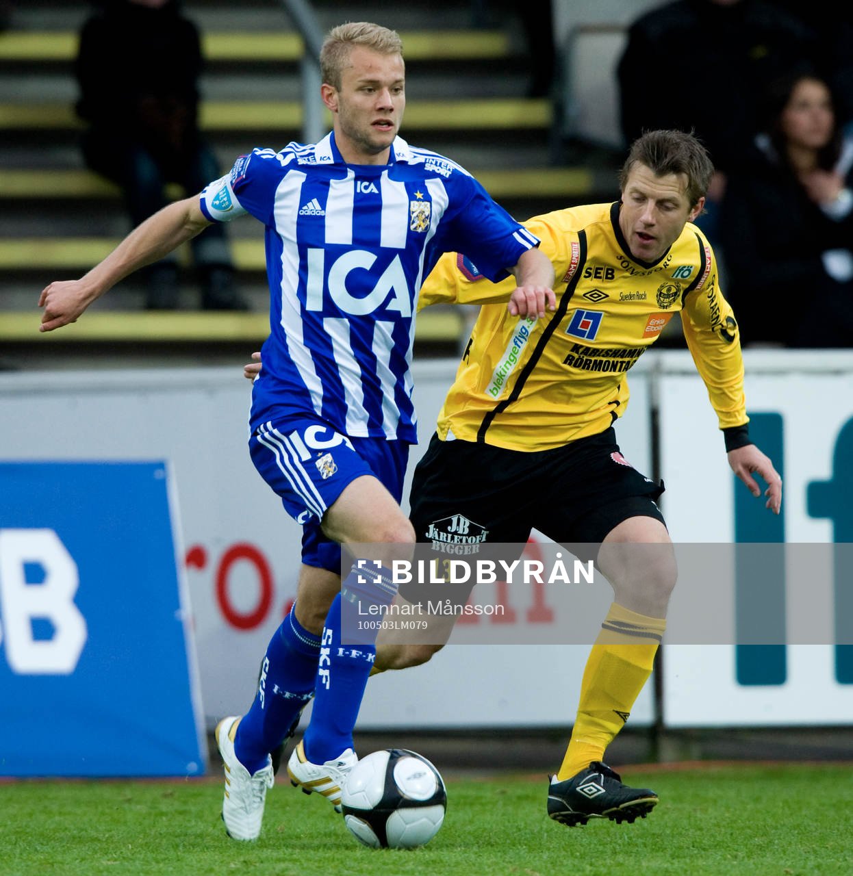 Robin Söder, Göteborg och Daniel Nilsson, Mjällby