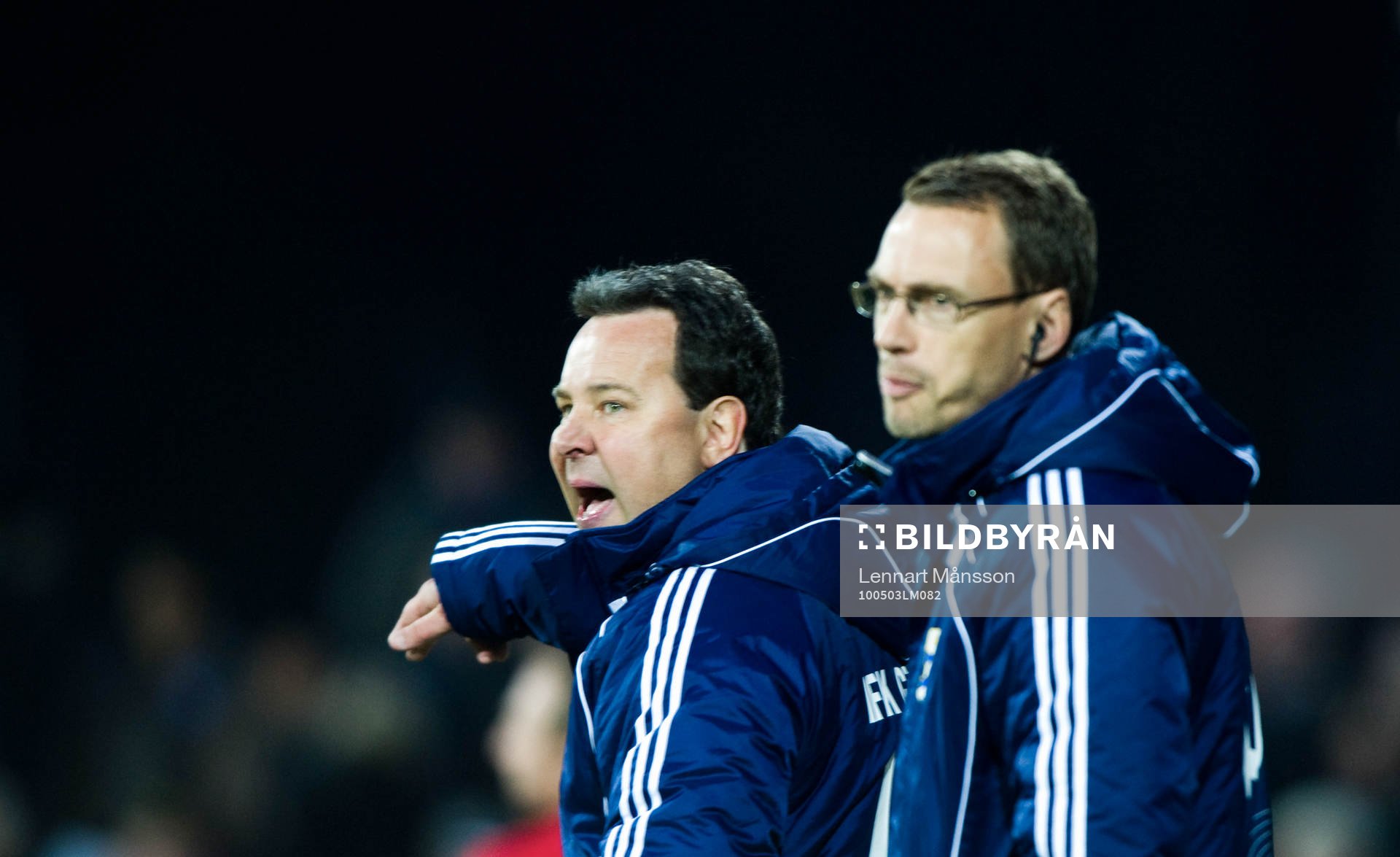 Jonas Olsson och Stefan Rehn, tränare