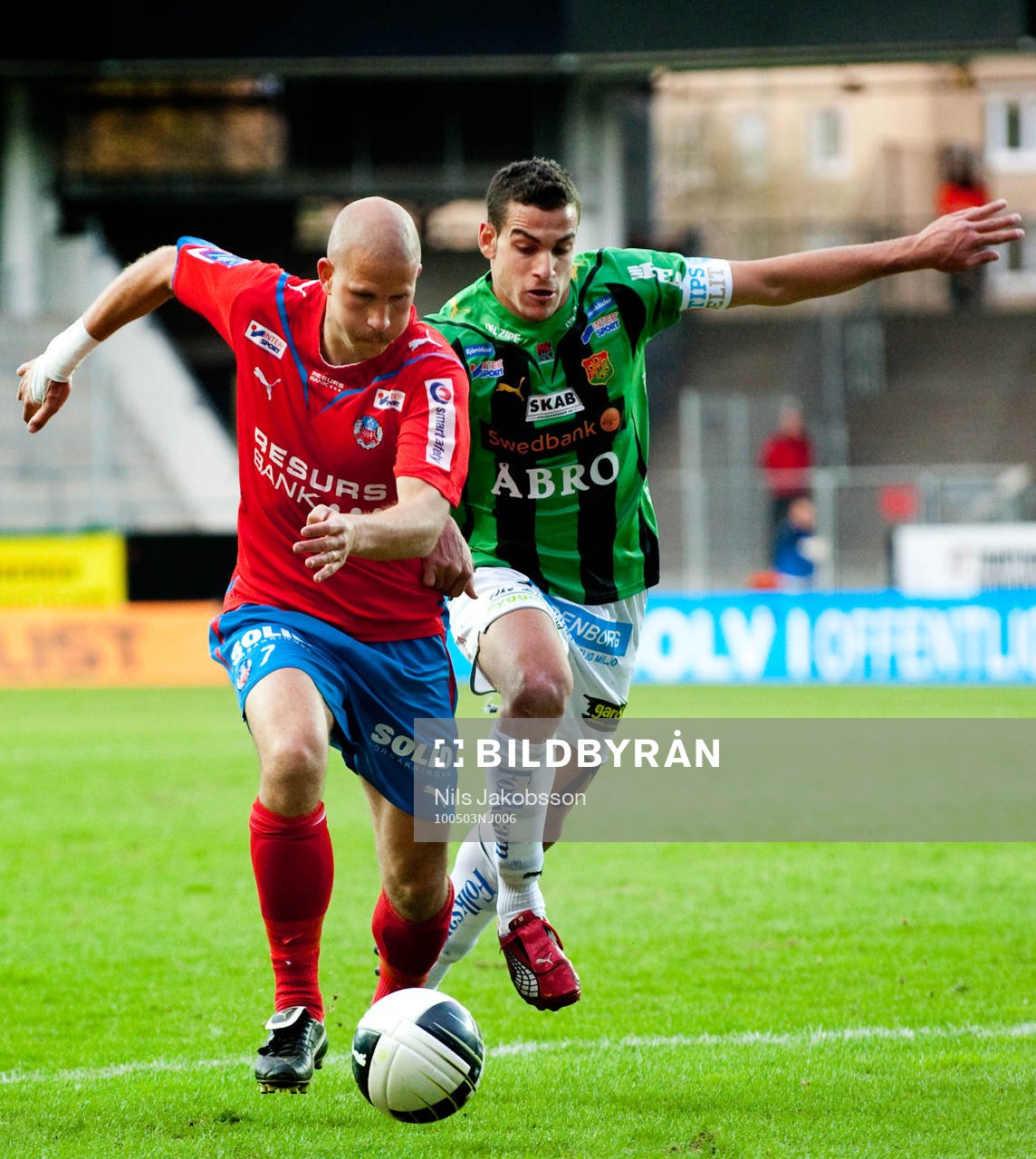 Mattias Lindström, Helsingborg, Mervan Celik, GAIS