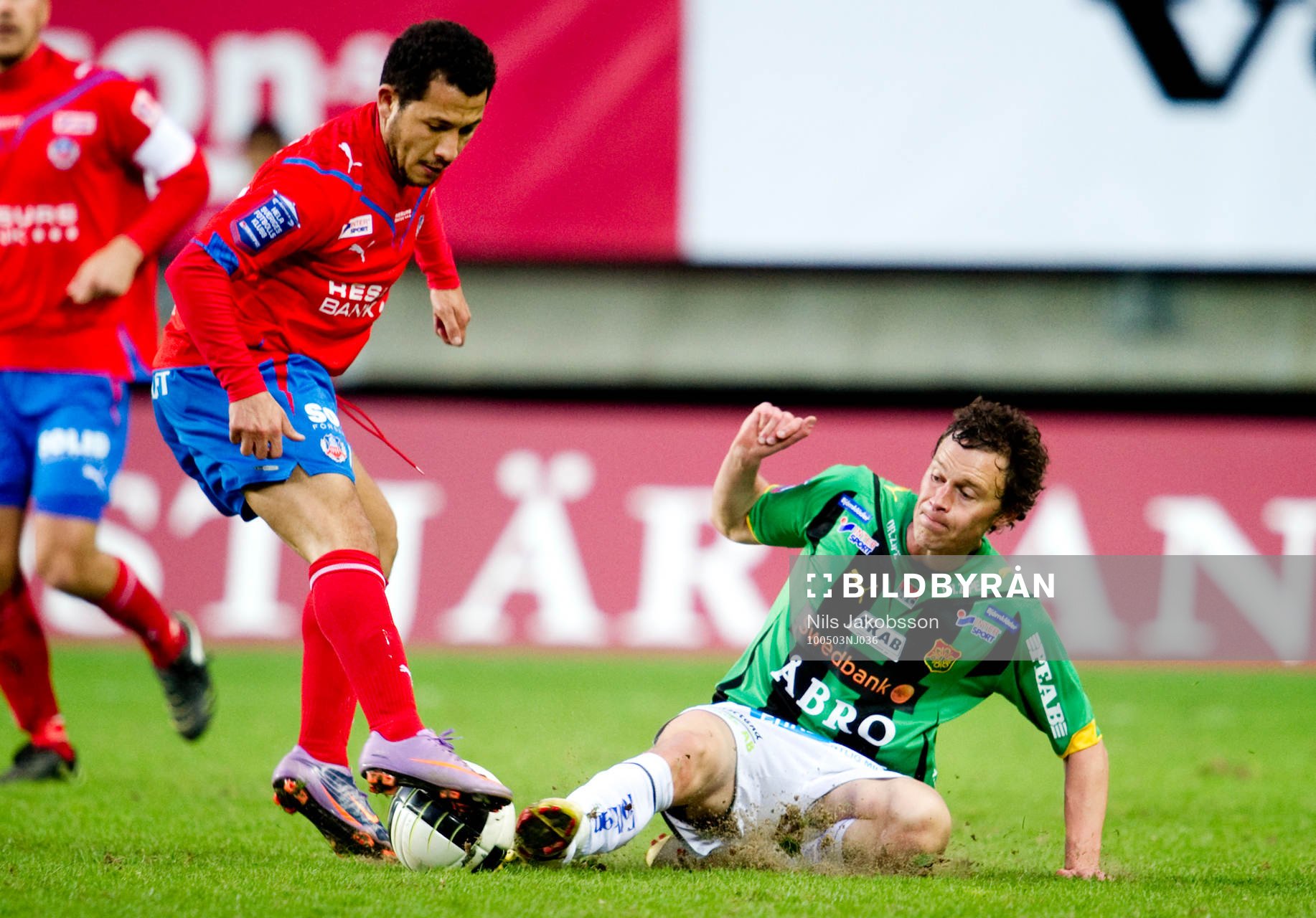 Rachid Bouaouzan, Helsingborg, Eyjolfur Hedinsson, GAIS