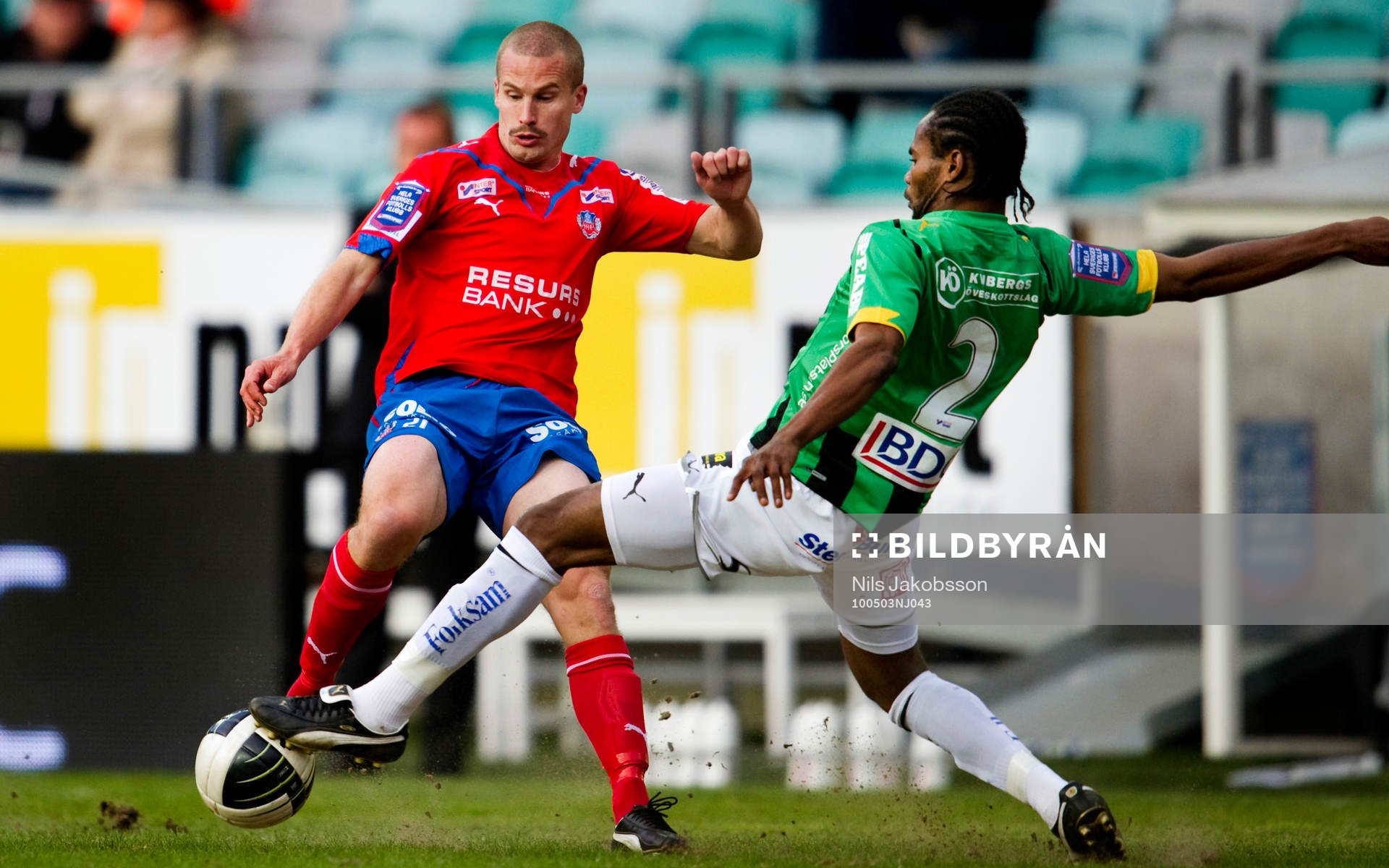Christoffer Andersson, Helsingborg, Richard Ekunde, GAIS