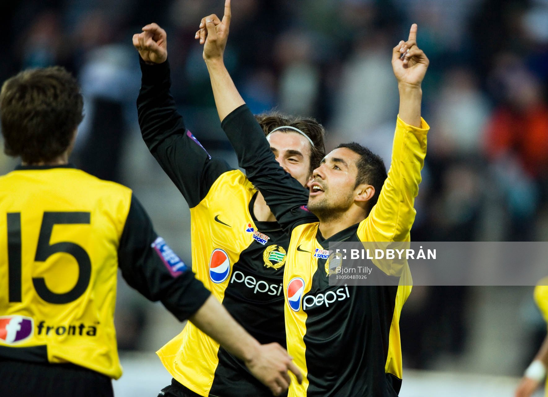 Sebastian Castro-Tello, Hammarby, jubel
