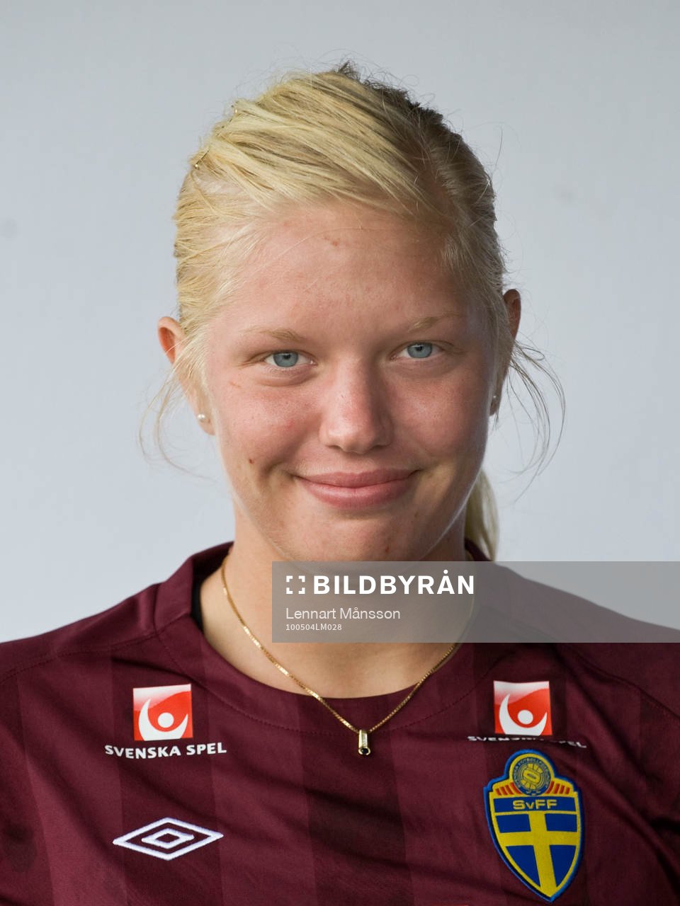 Malin Reuterwall, målvakt, porträtt