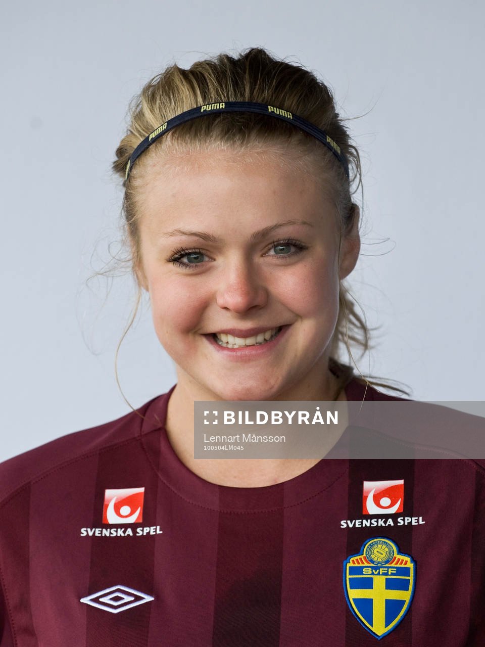 Hilda Carlén, målvakt, porträtt