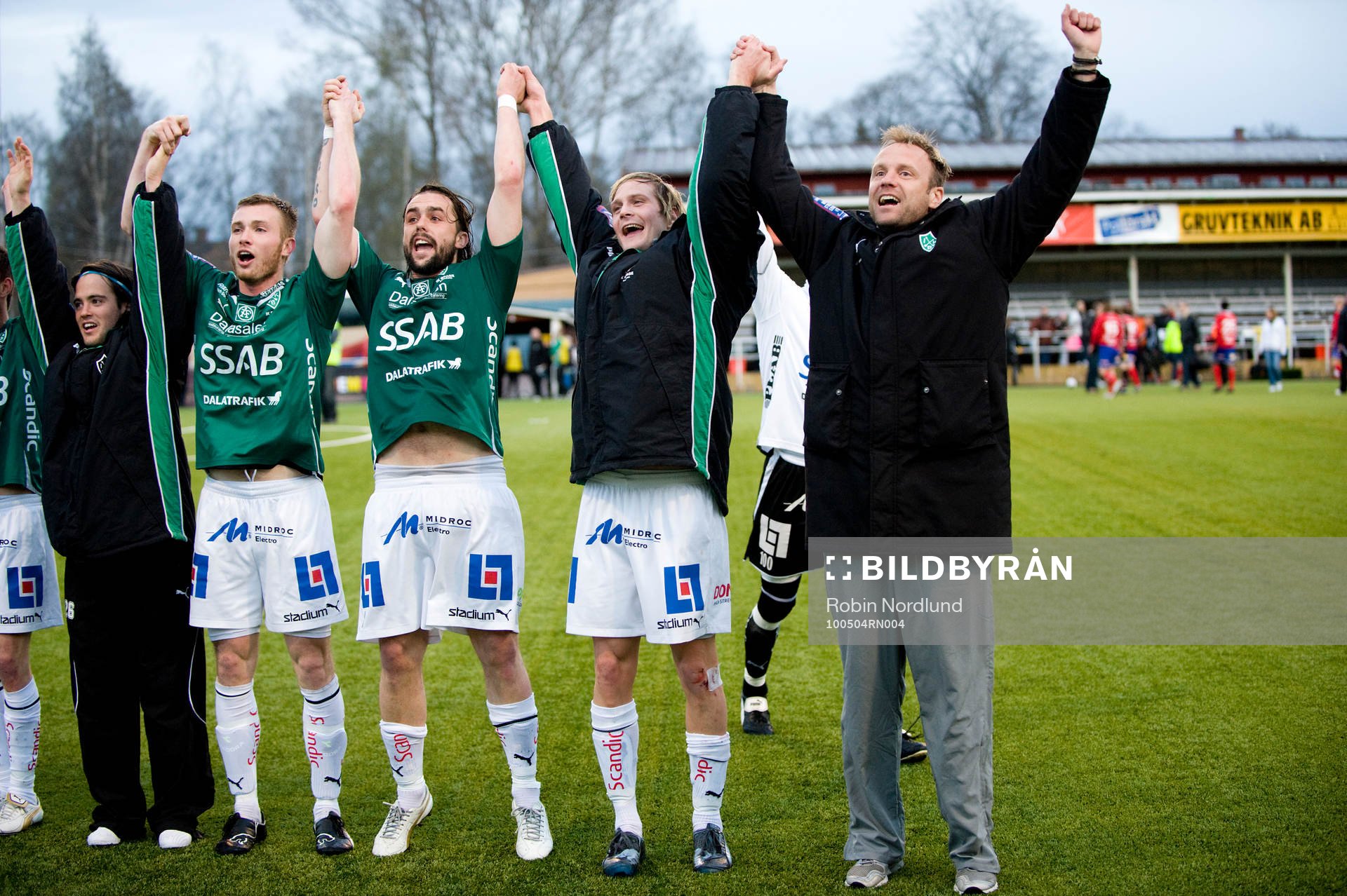  Daniel Åkervall, Brage, jubel.