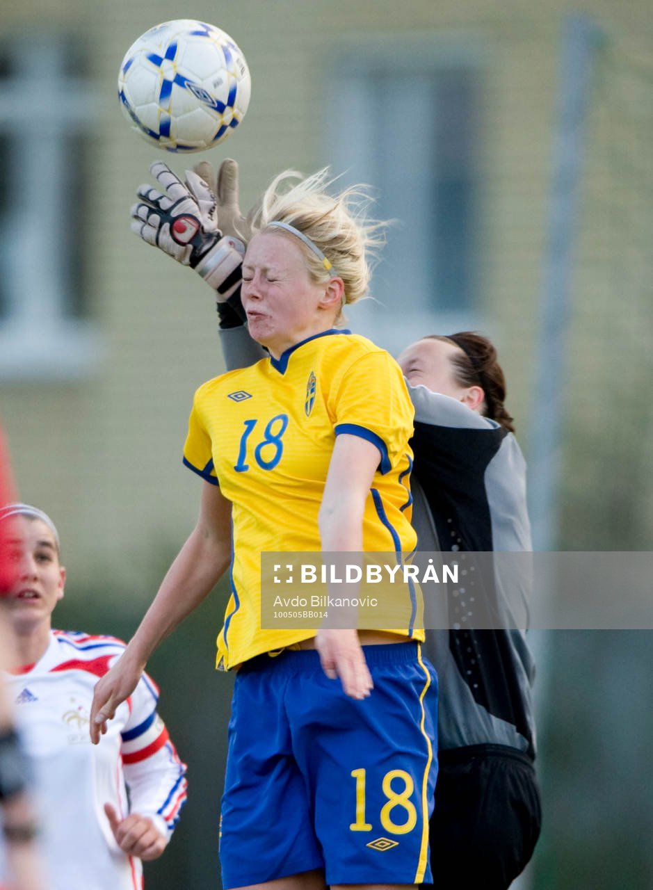 Amanda Ilestedt, Sverige, Méline Gerard, målvakt,