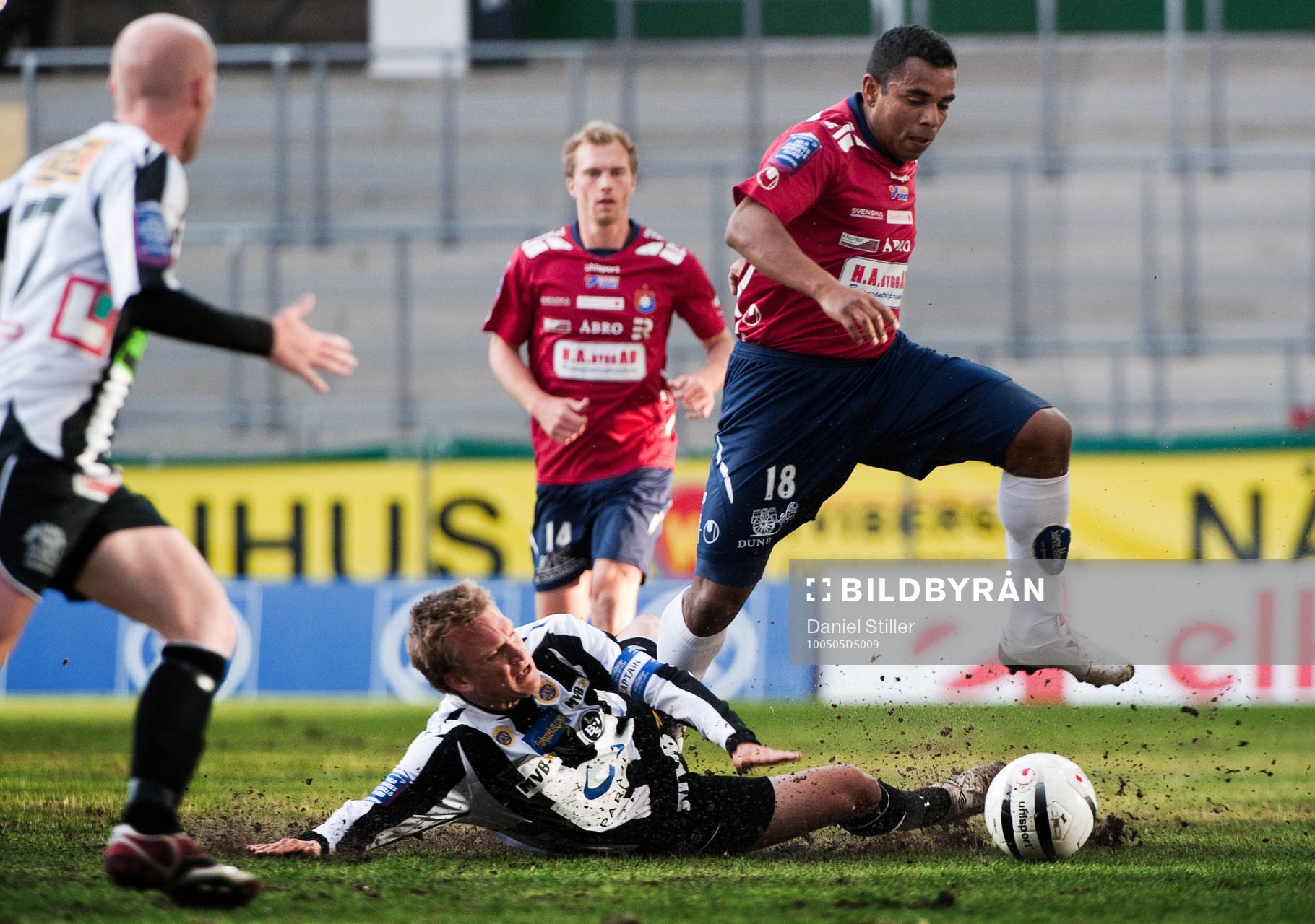 Alvaro Santos, Örgryte. Limus Malmkvist, Landskrona