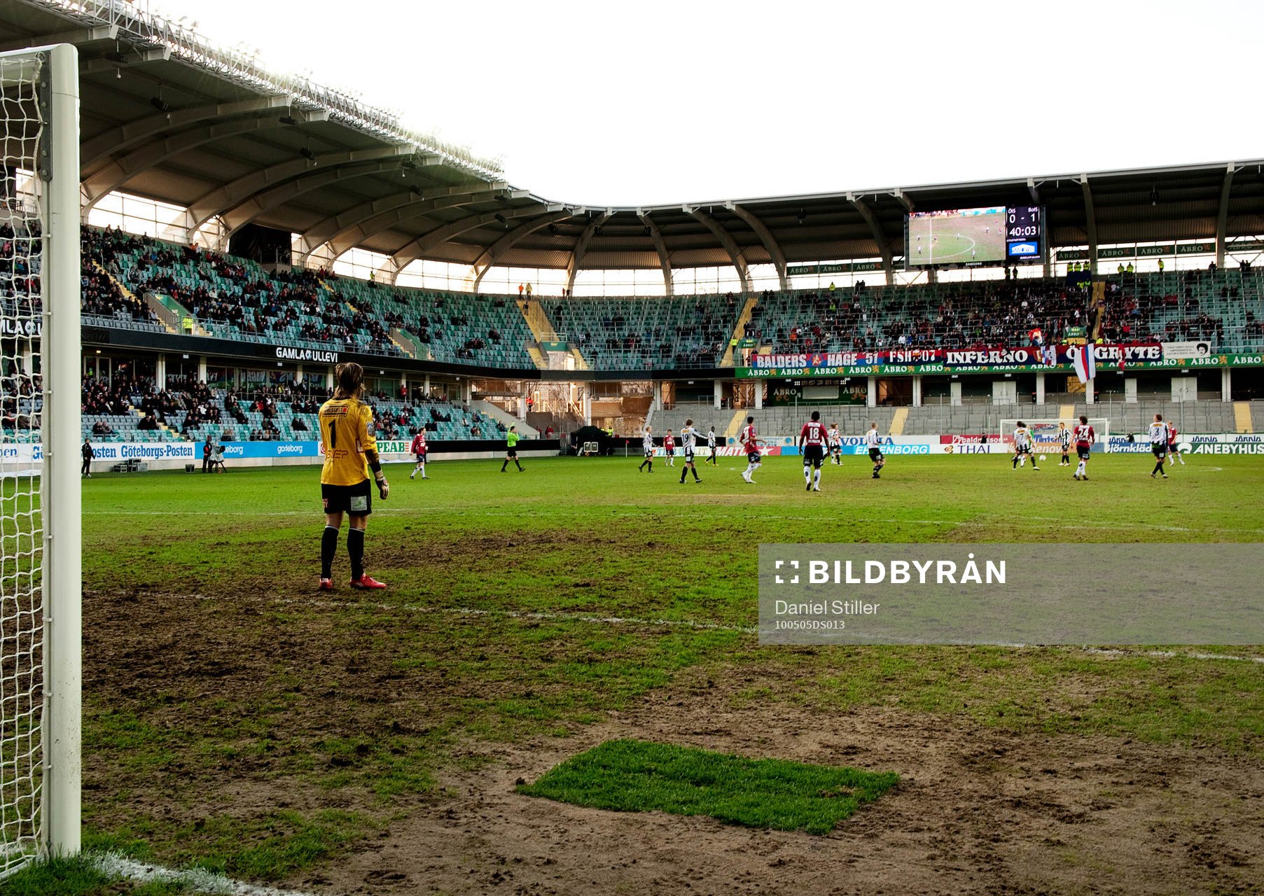 Gamla Ullevi, gräsmatta