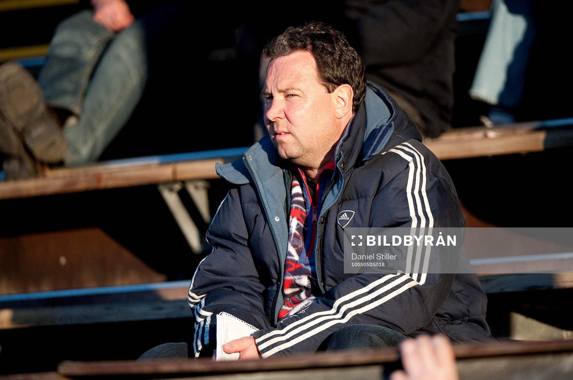 Stefan Rehn, tränare IFK Göteborg, på plats på