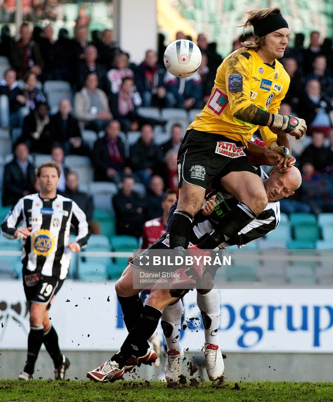 Peter Karlsson, målvakt Landskrona