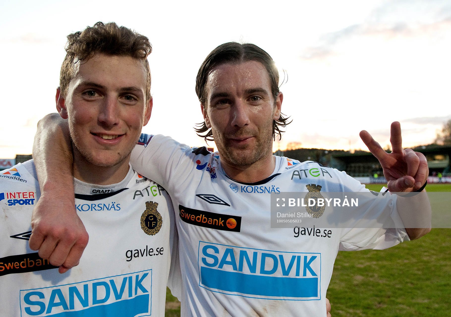Alexander Gerndt, Jonatan Berg, Gefle, glada målskyttar