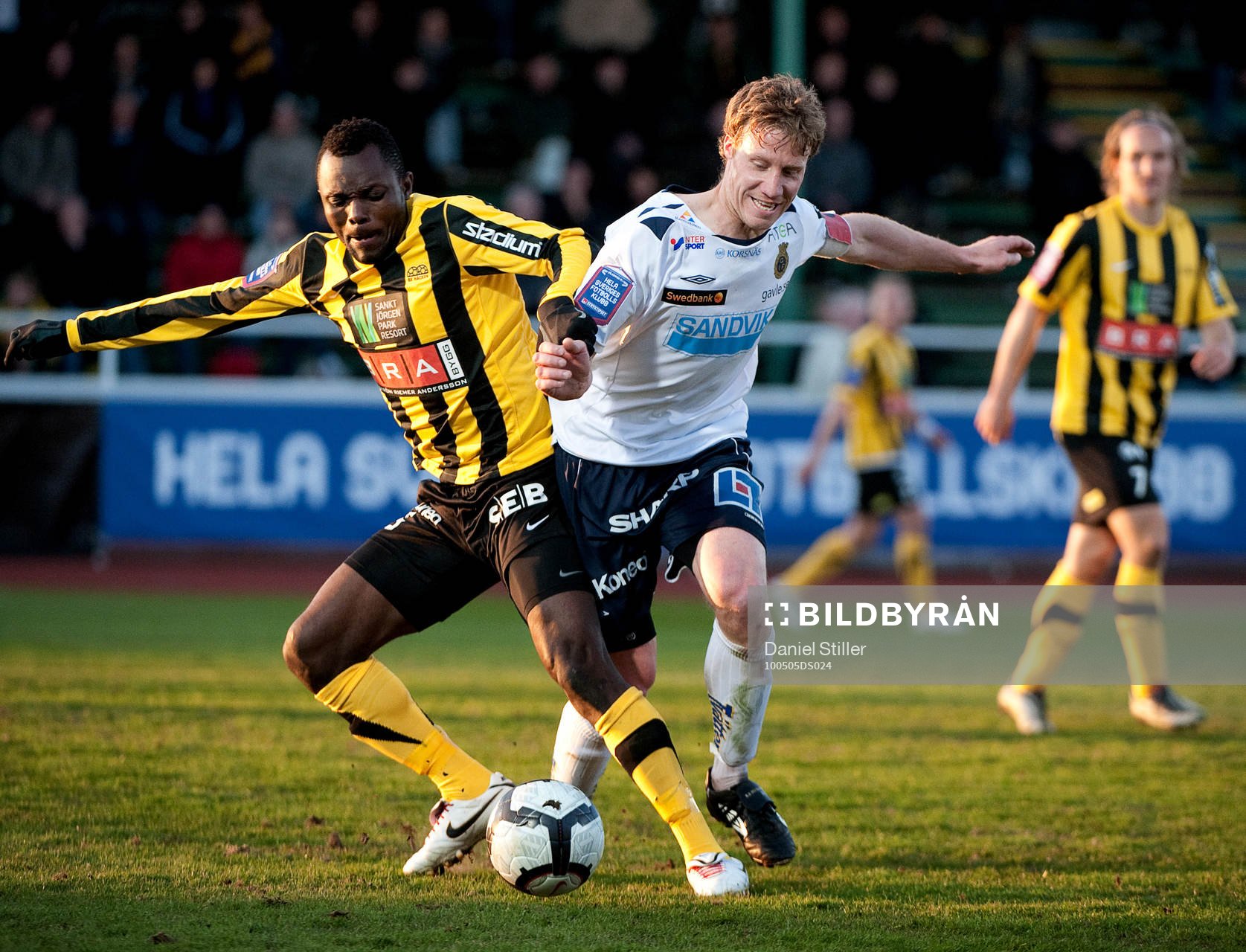 Vinicius, John Chibuike, Häcken. Daniel Bernhardsson, Gefle