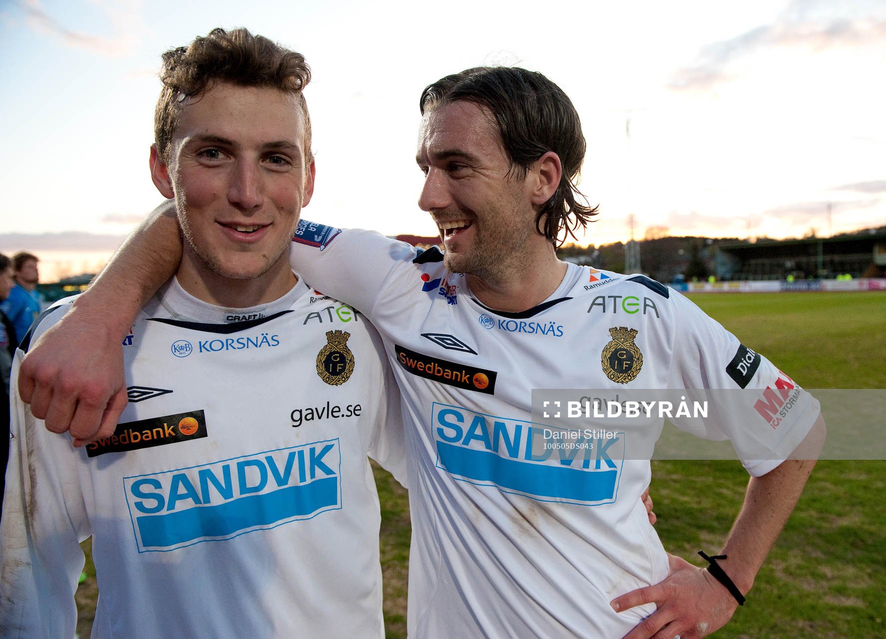 Alexander Gerndt, Jonatan Berg, Gefle, glada målskyttar