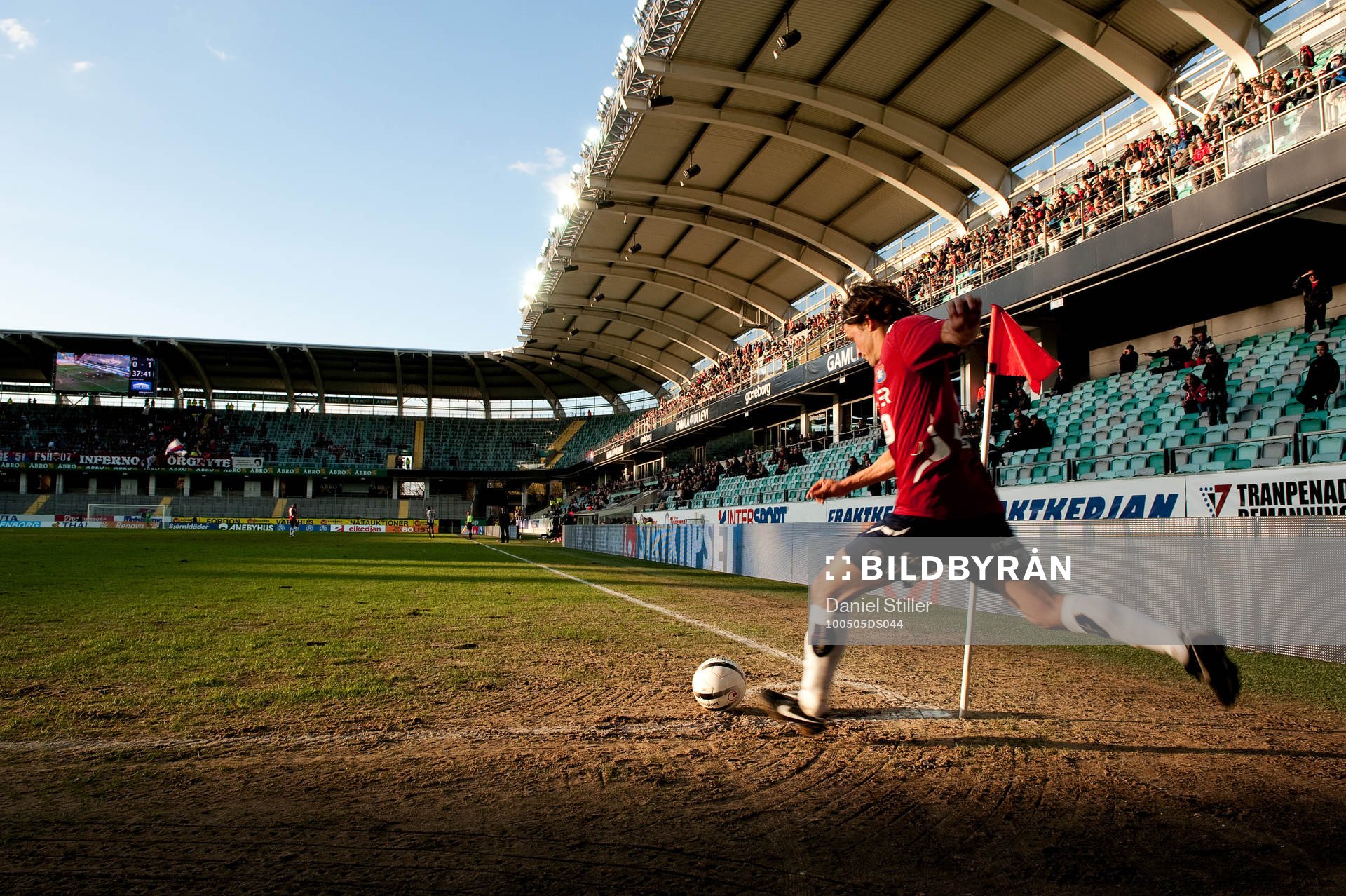 Gamla Ullevi, gräsmatta, dålig plan. Pavel Zavadil,