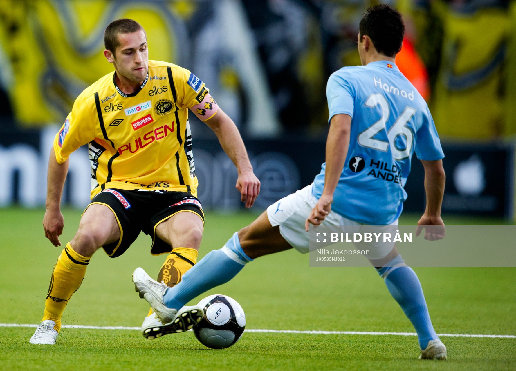 Emir Bajrami, Elfsborg, Jiloan Hamad, Malmö FF